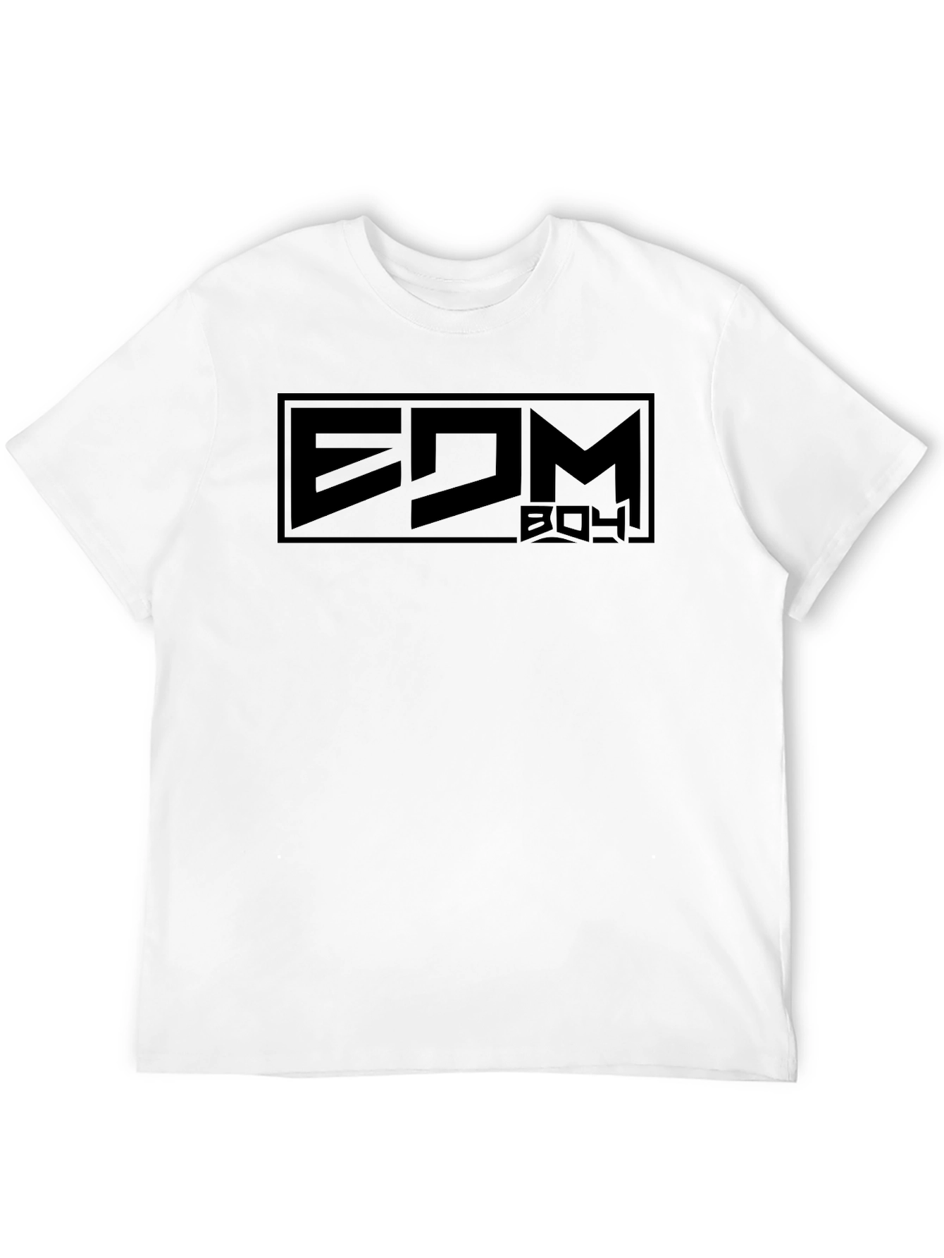EDM Boy Black Graphic T-Shirt
