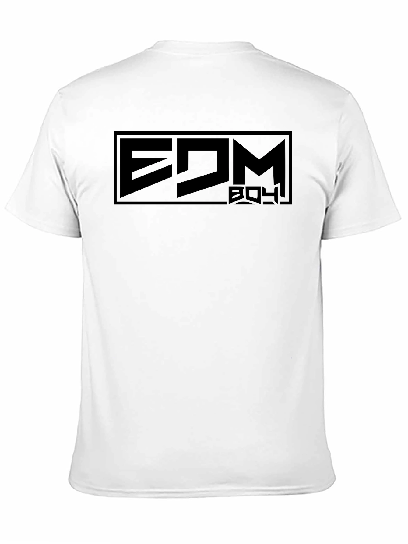EDM Boy Black Graphic T-Shirt