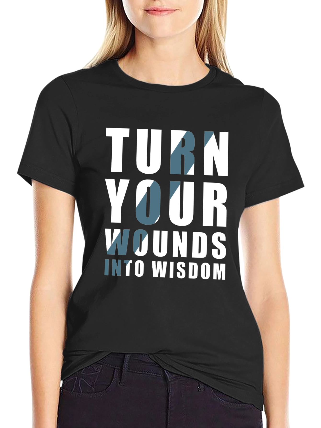 Turn Your Wounds Into Wisdom Graphic Tee