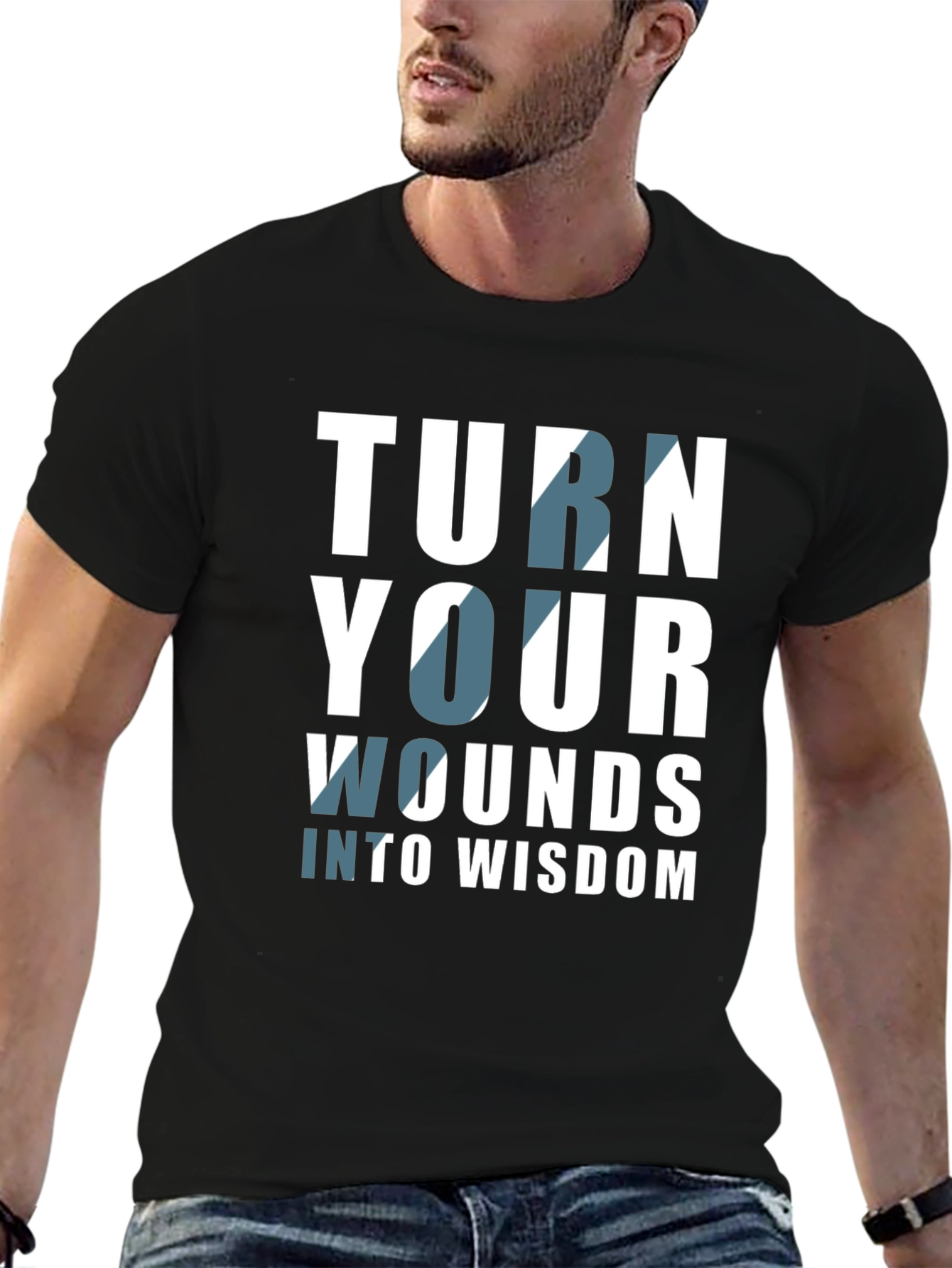 Turn Your Wounds Into Wisdom Graphic Tee