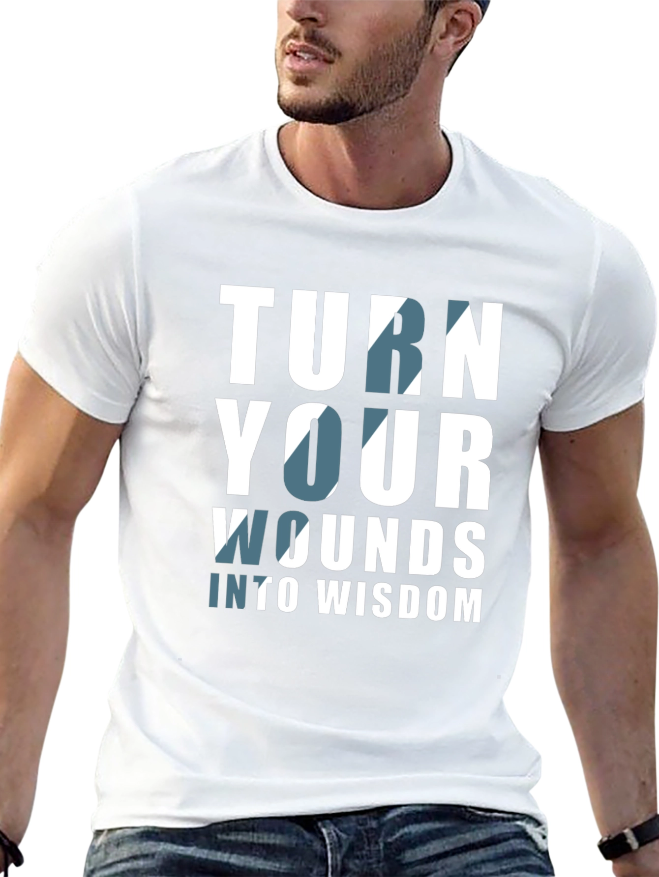 Turn Your Wounds Into Wisdom Graphic Tee