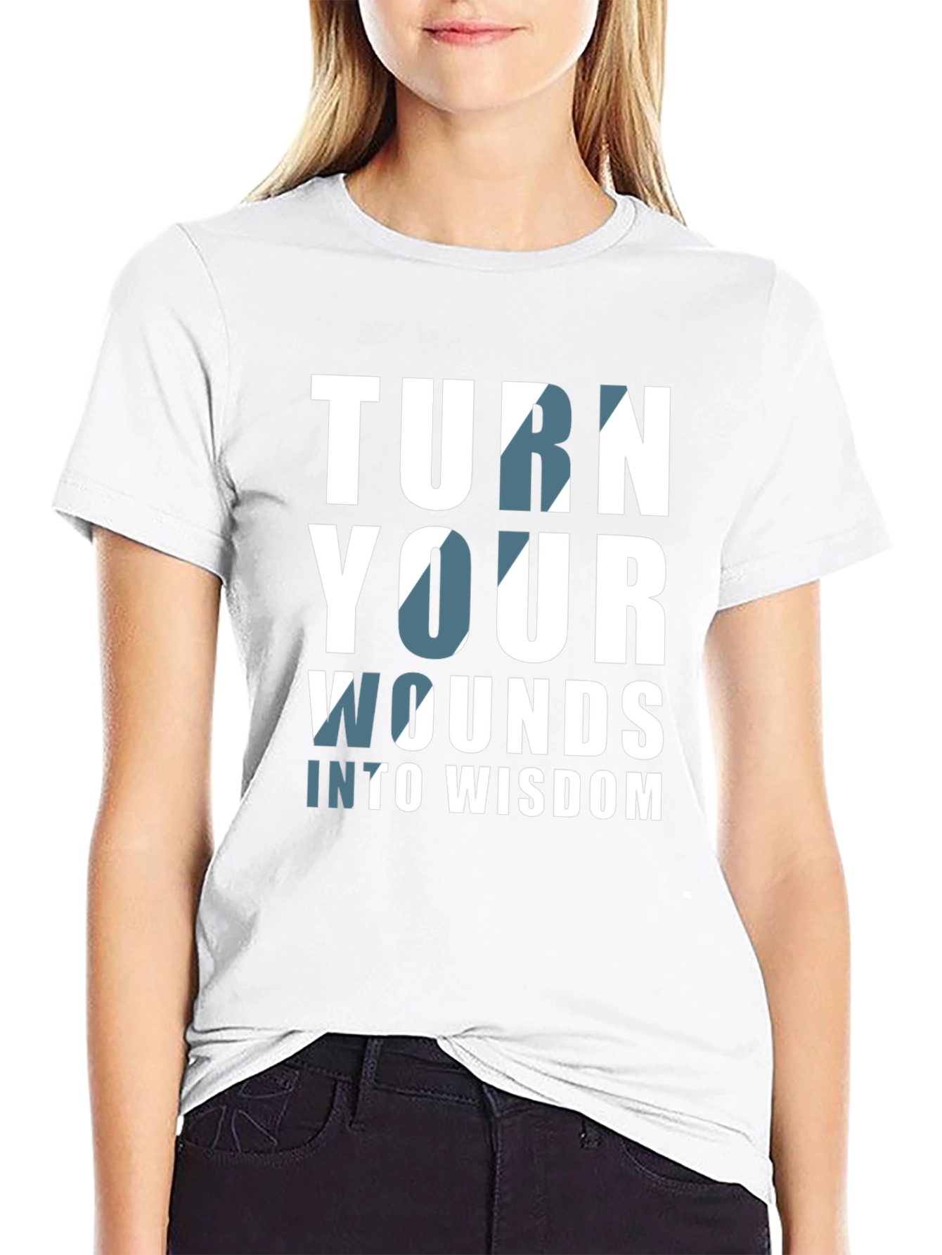 Turn Your Wounds Into Wisdom Graphic Tee