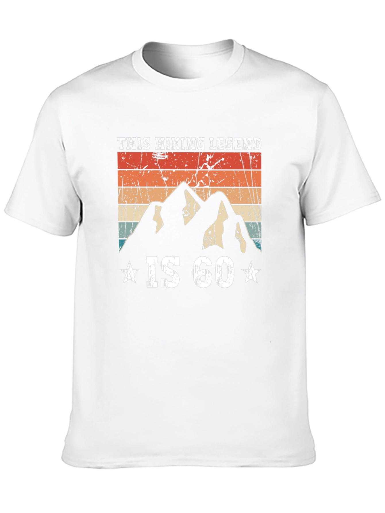 Hiking Legend 60th Birthday Graphic Tee