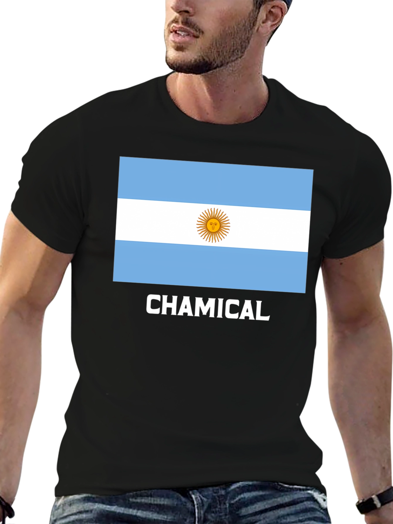Argentina Flag CHAMICAL T-Shirt