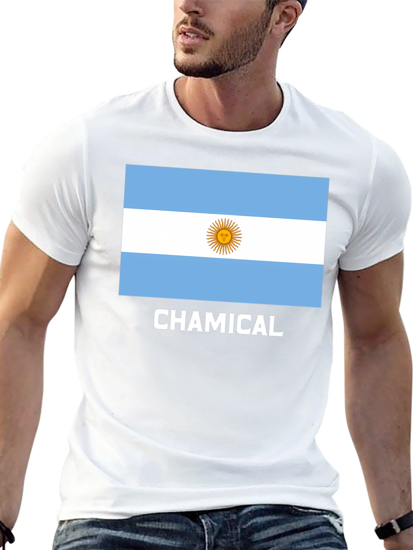 Argentina Flag CHAMICAL T-Shirt