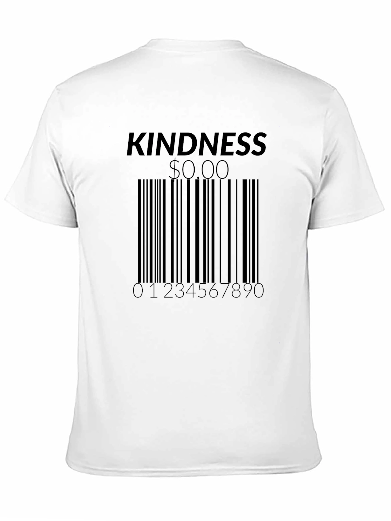 Kindness Barcode Graphic T-Shirt - Unisex