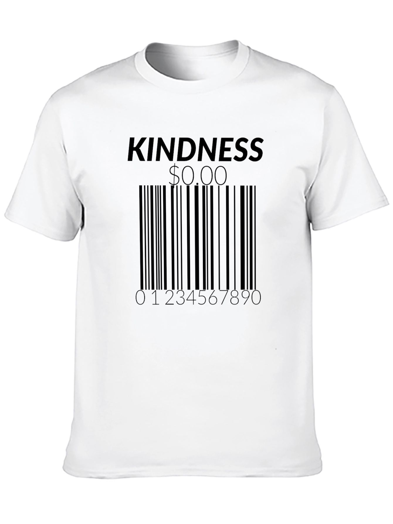 Kindness Barcode Graphic T-Shirt - Unisex