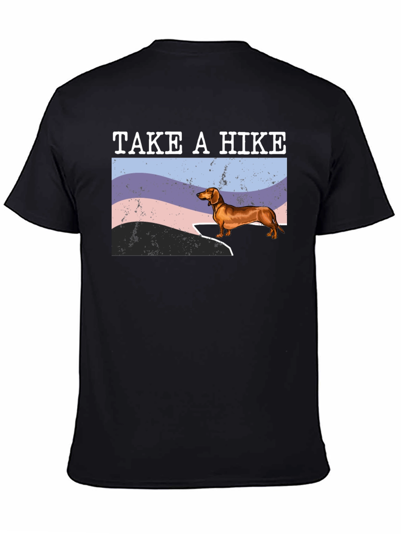 Take a Hike Dachshund Tee