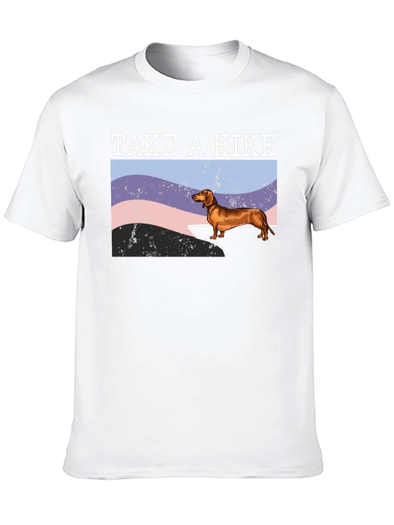 Take a Hike Dachshund Tee