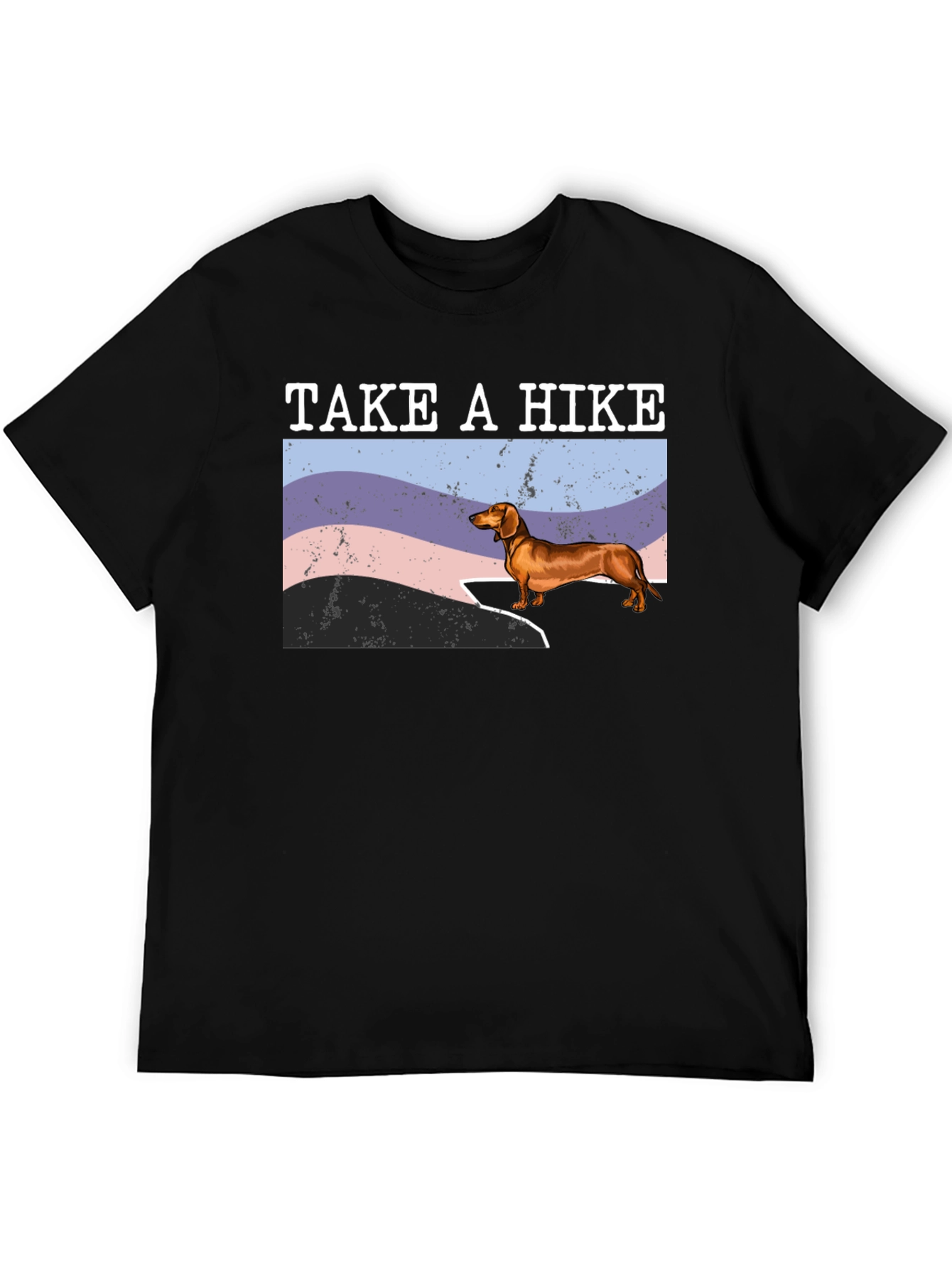 Take a Hike Dachshund Tee