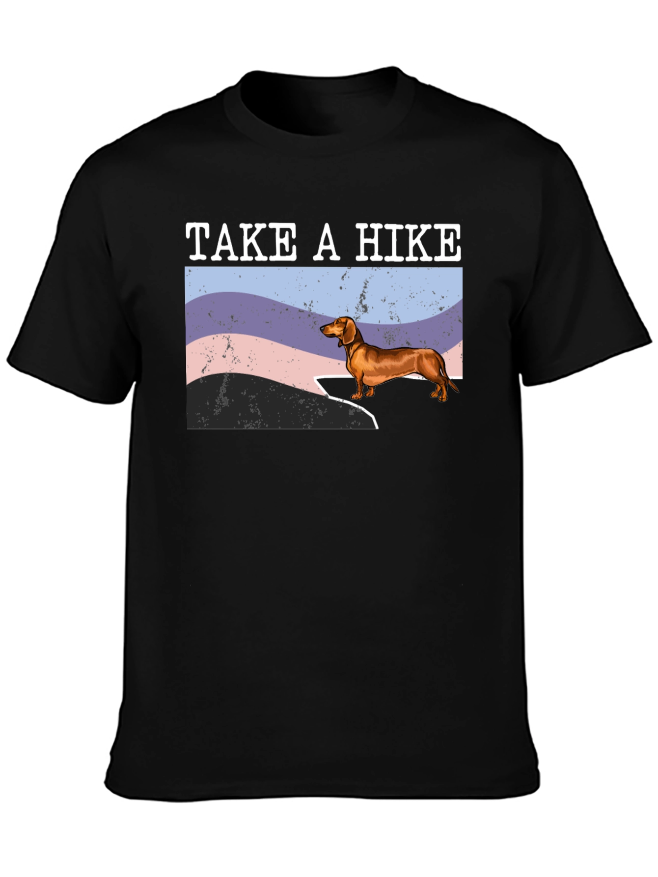 Take a Hike Dachshund Tee