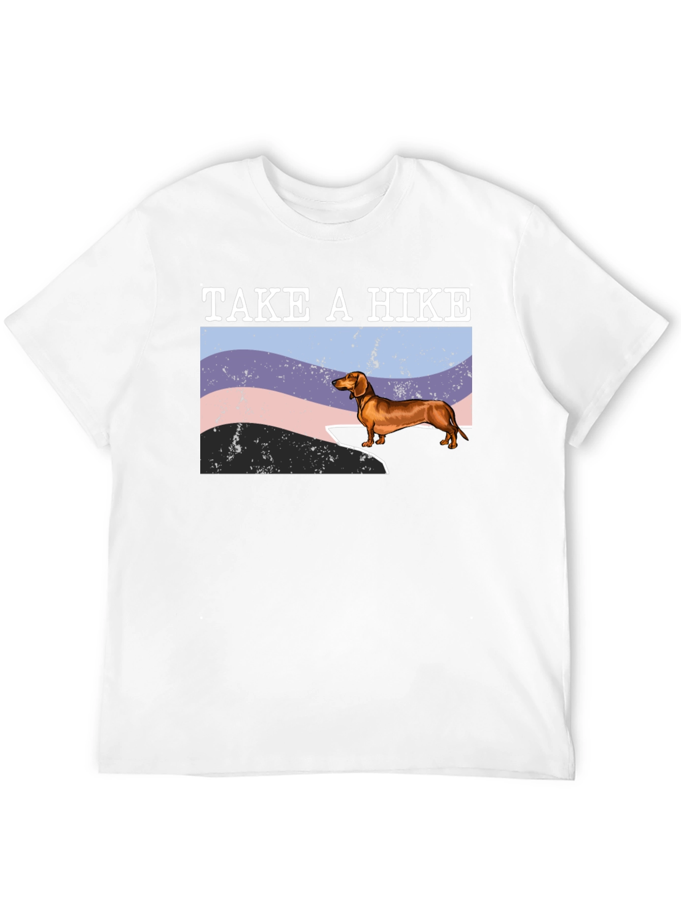 Take a Hike Dachshund Tee