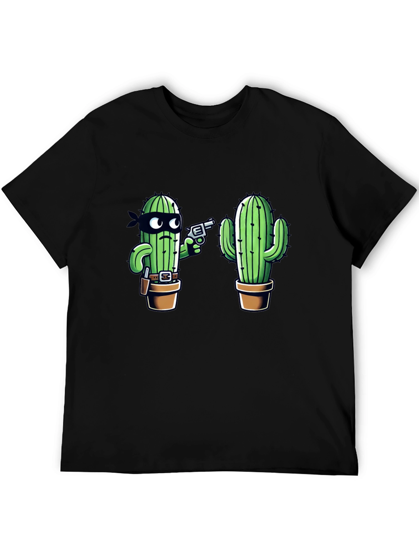 Cactus Bandit Graphic T-Shirt - Western Humor