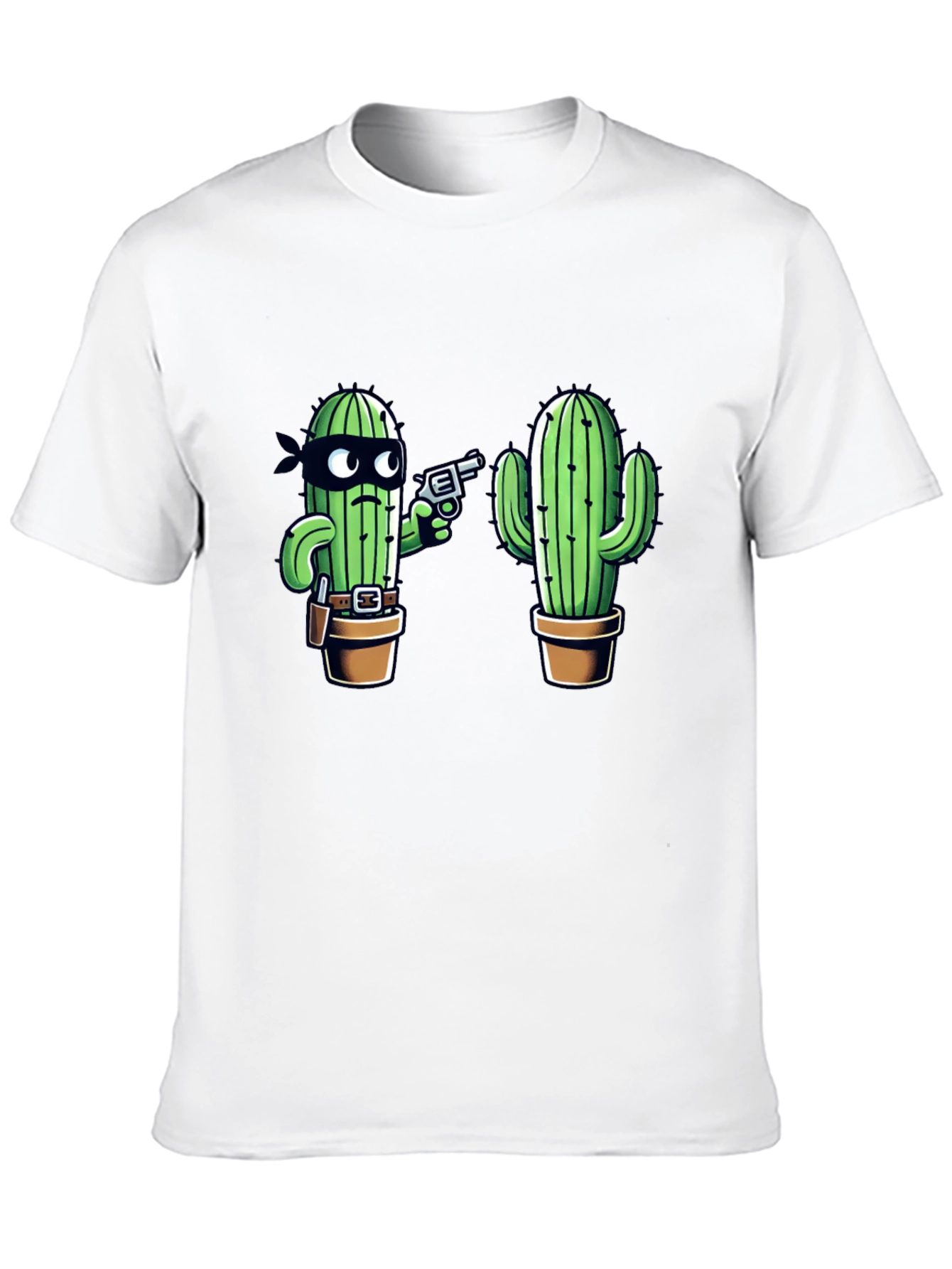 Cactus Bandit Graphic T-Shirt - Western Humor