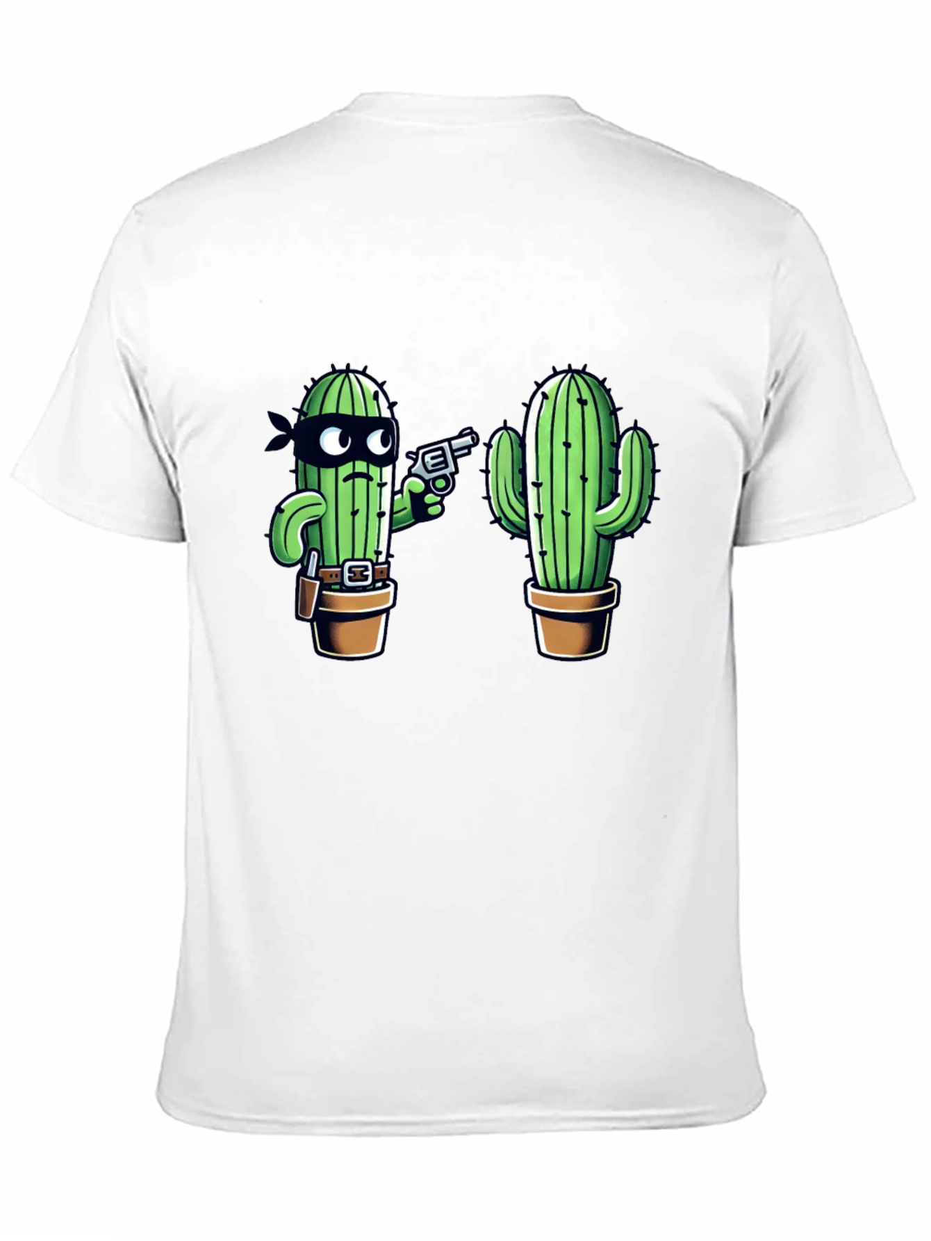 Cactus Bandit Graphic T-Shirt - Western Humor