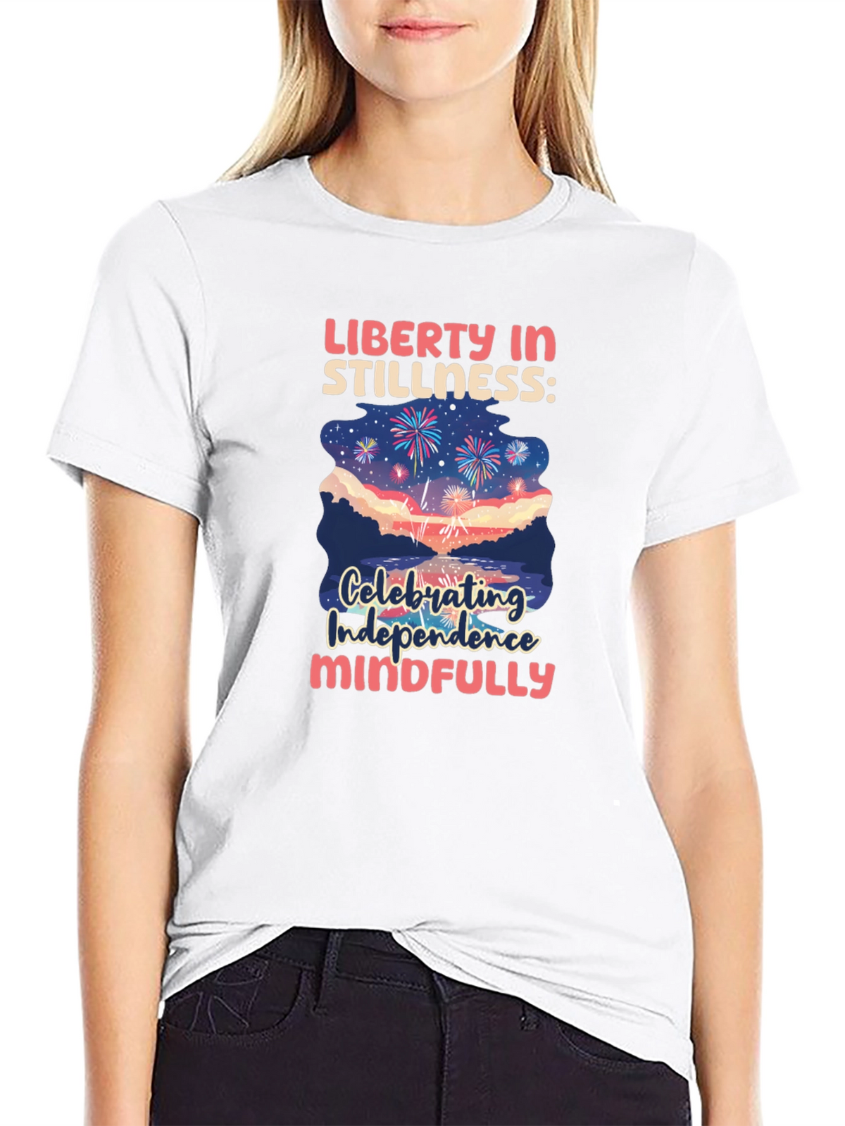 Liberty in Stillness Graphic T-Shirt