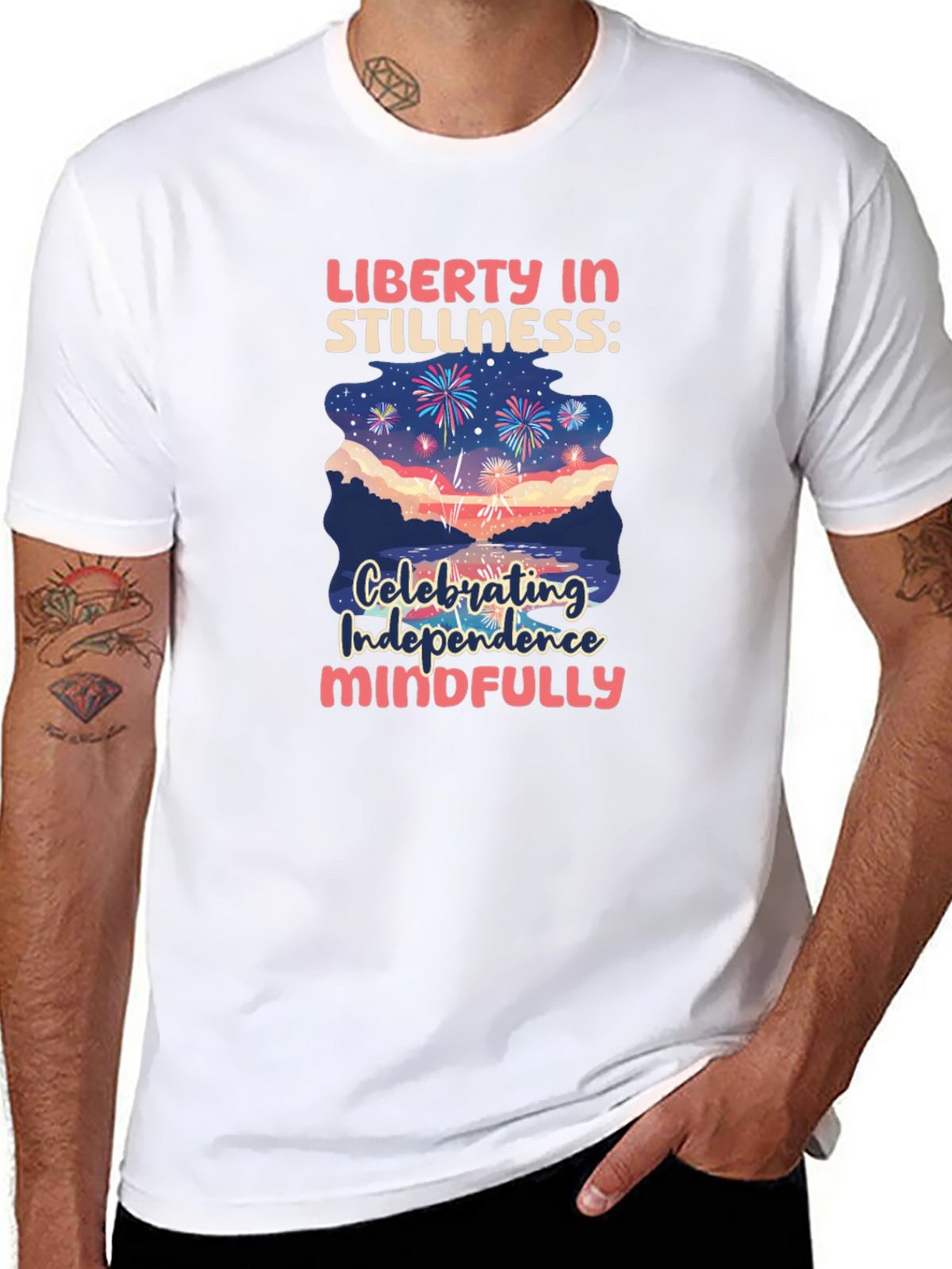 Liberty in Stillness Graphic T-Shirt