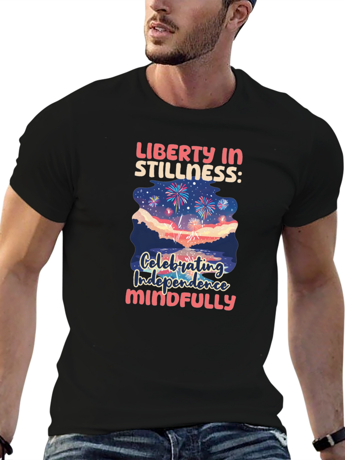 Liberty in Stillness Graphic T-Shirt