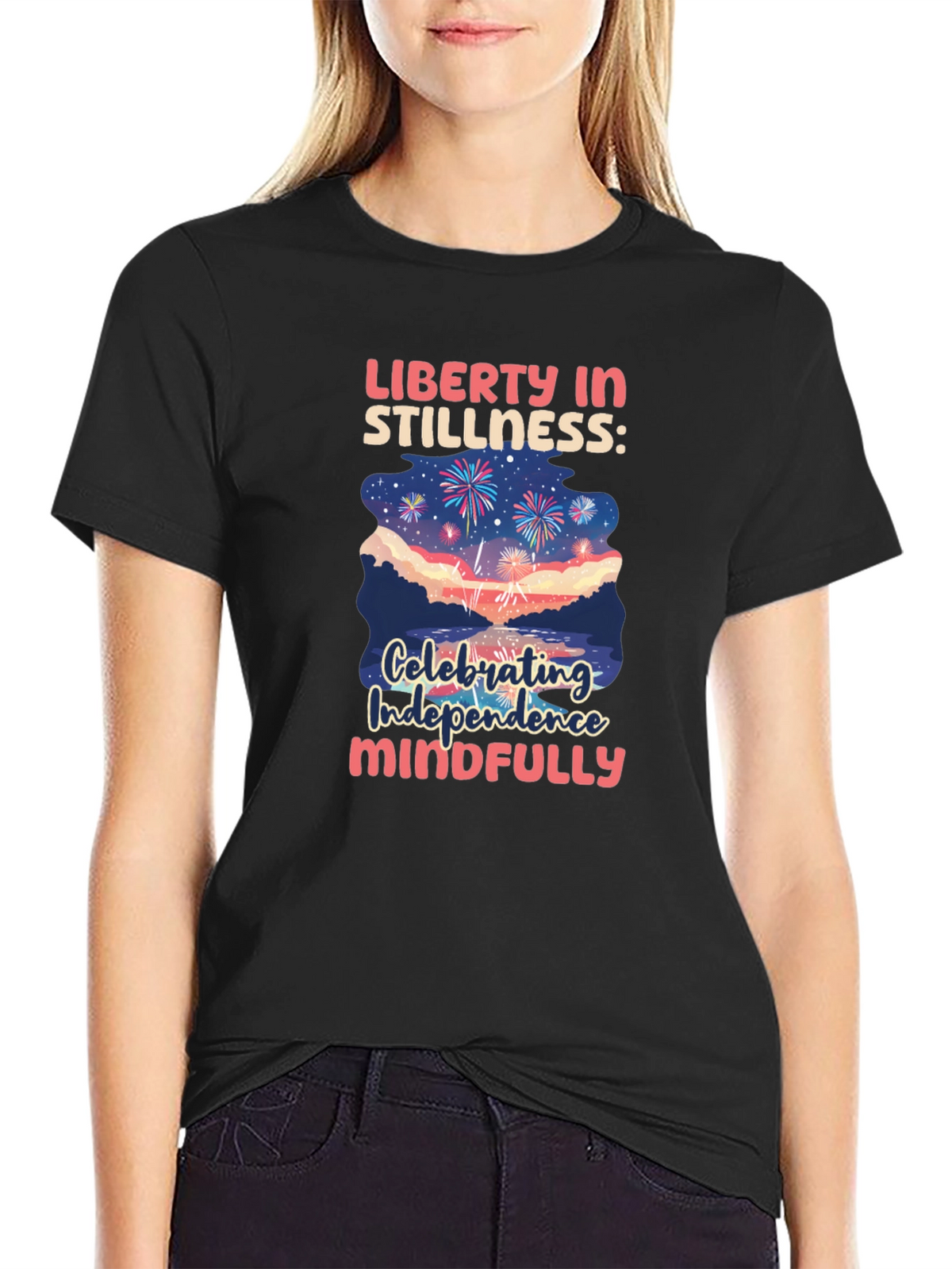 Liberty in Stillness Graphic T-Shirt