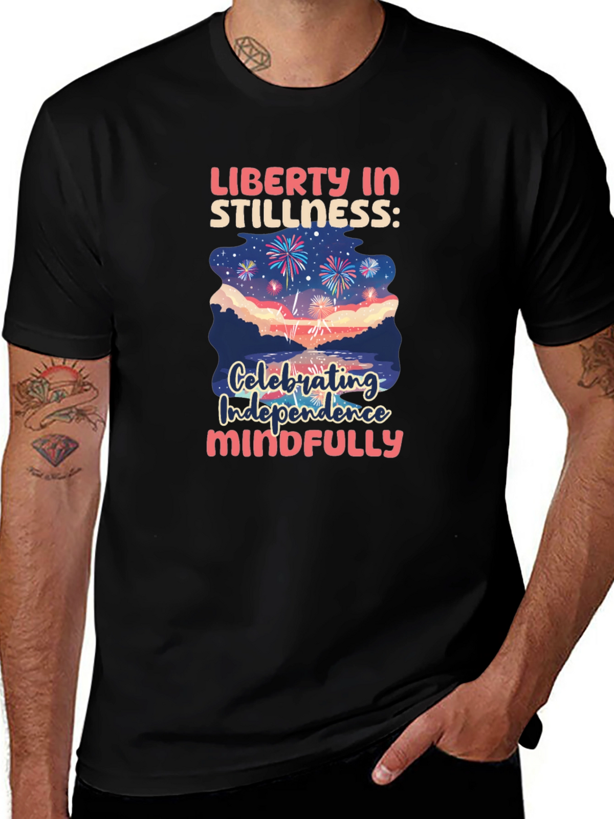 Liberty in Stillness Graphic T-Shirt