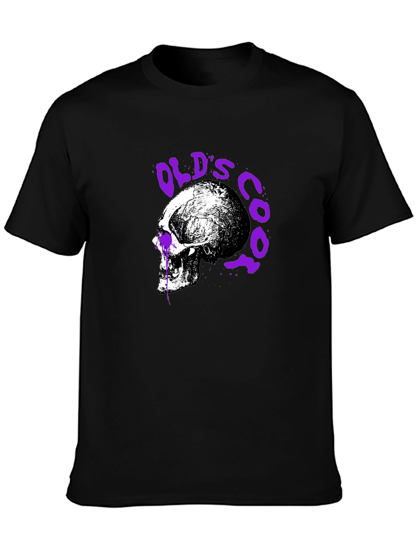 Skull Graphic Print T-Shirt