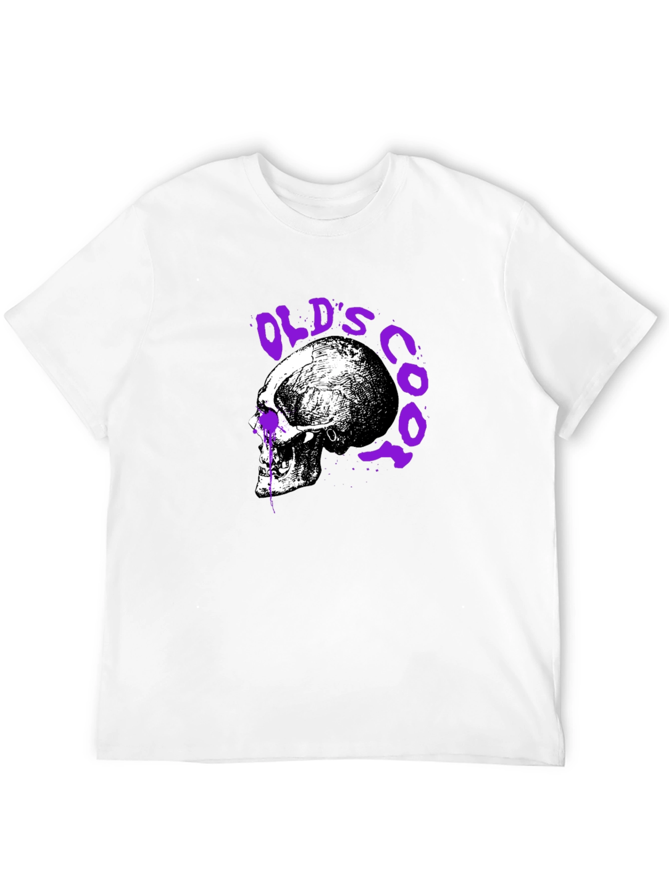 Skull Graphic Print T-Shirt