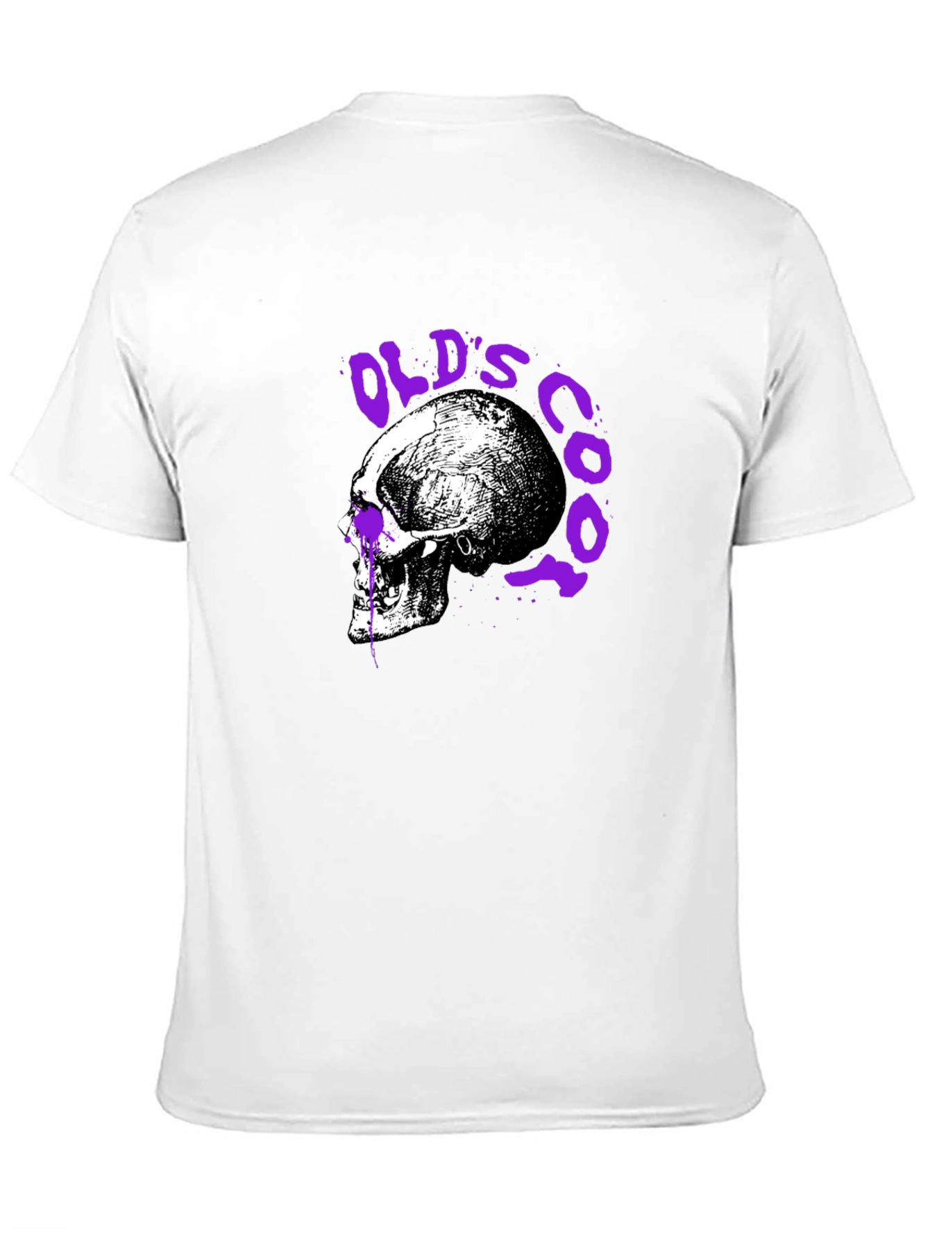 Skull Graphic Print T-Shirt