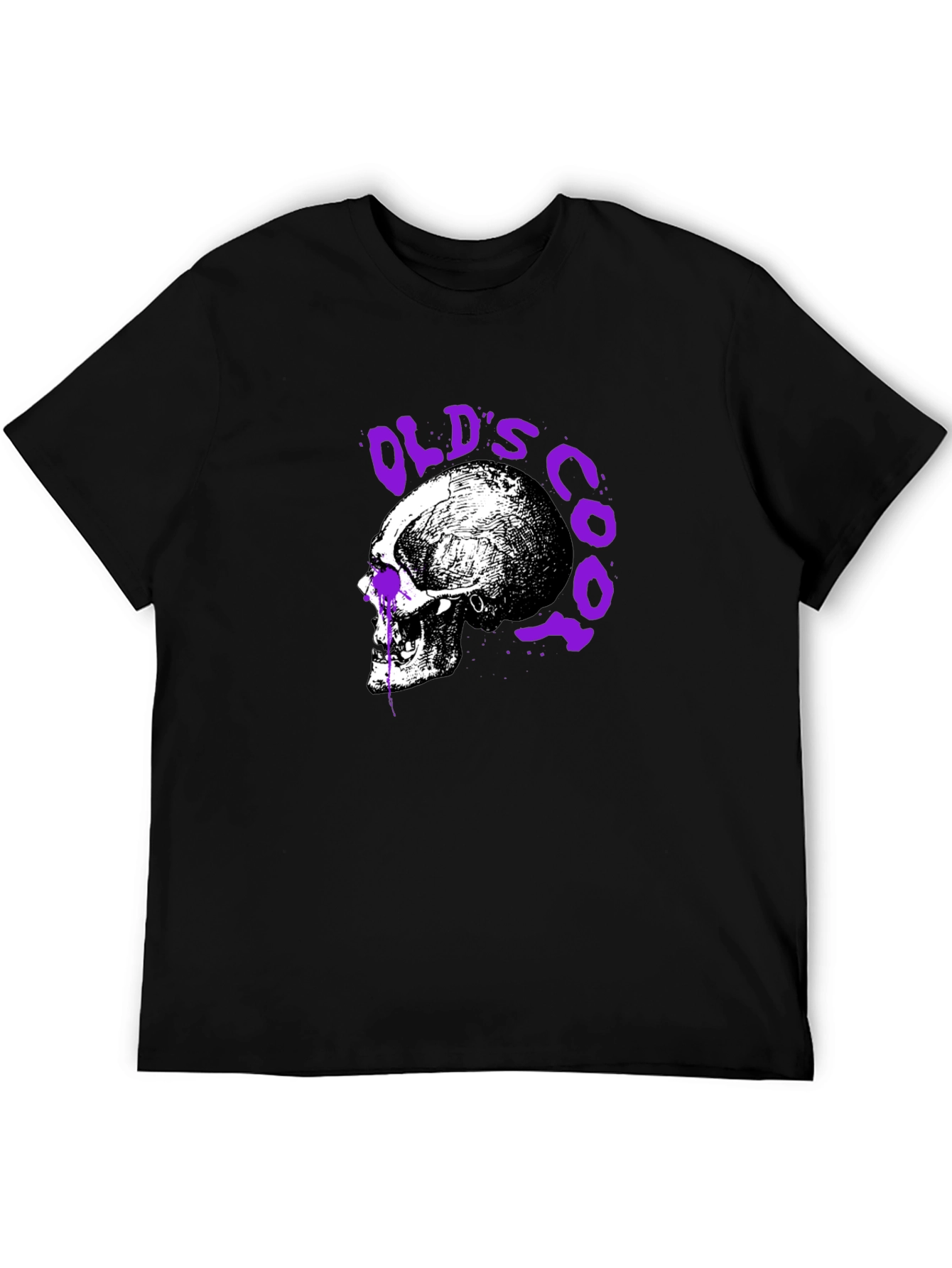 Skull Graphic Print T-Shirt
