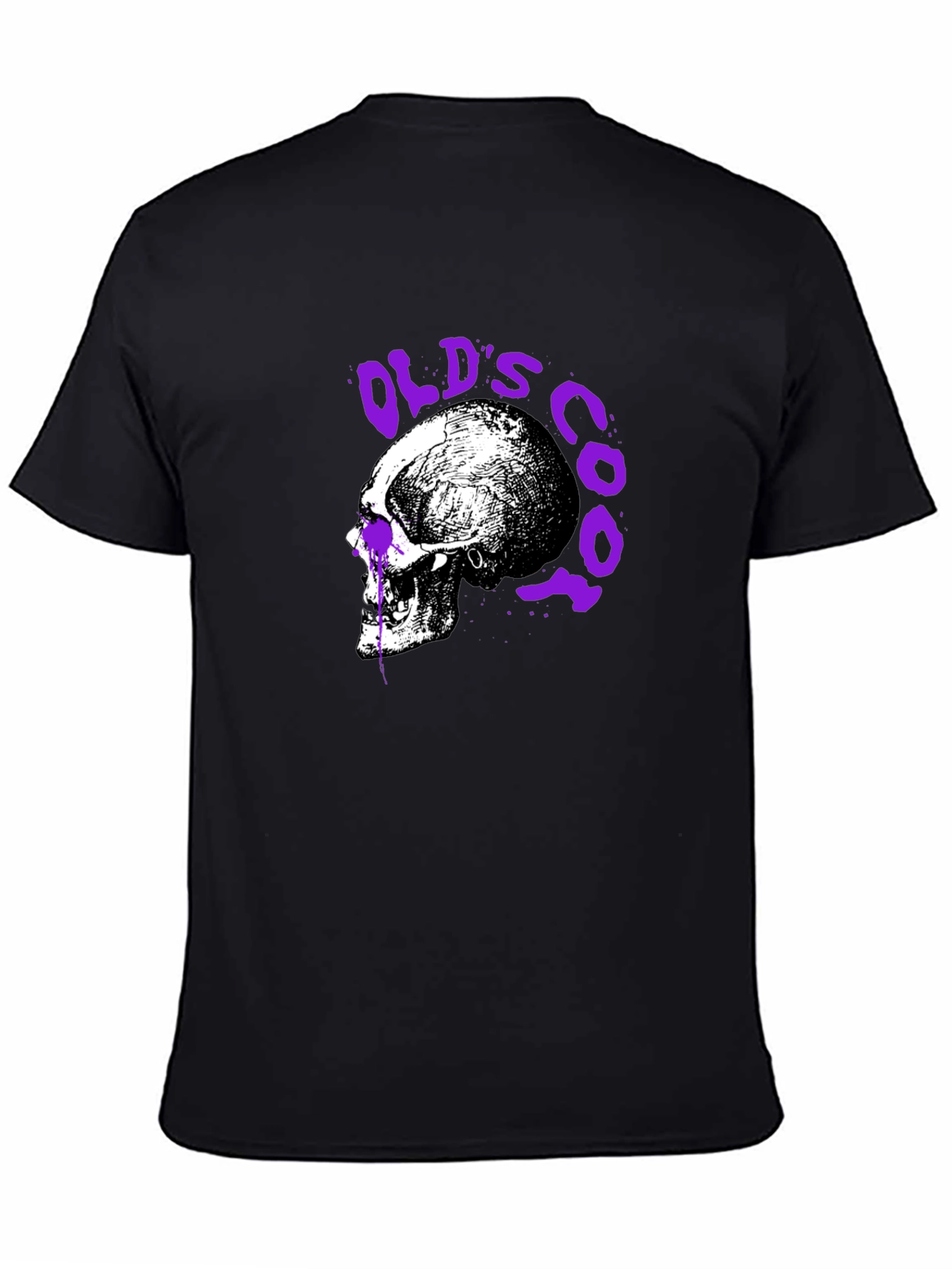 Skull Graphic Print T-Shirt