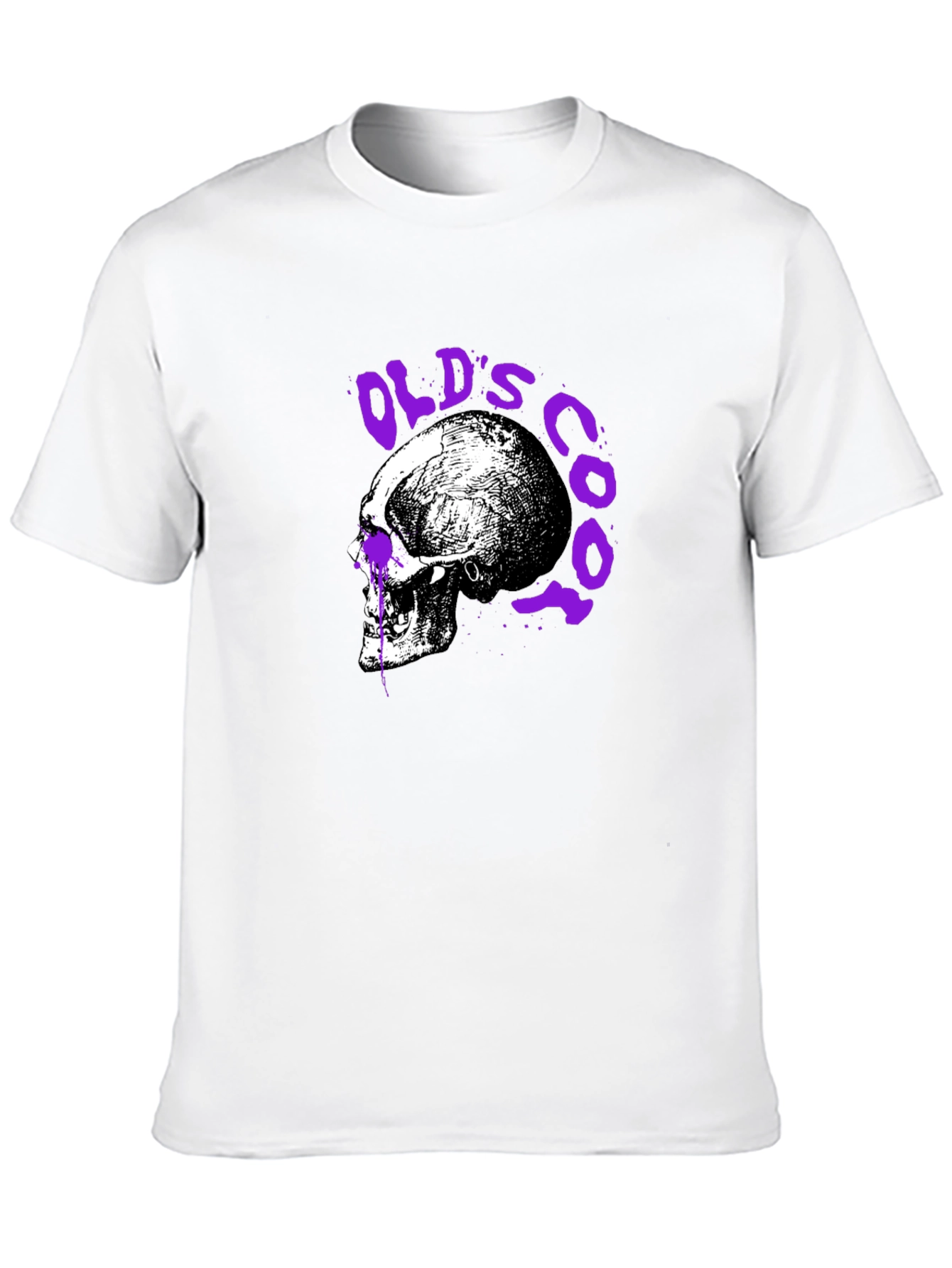 Skull Graphic Print T-Shirt