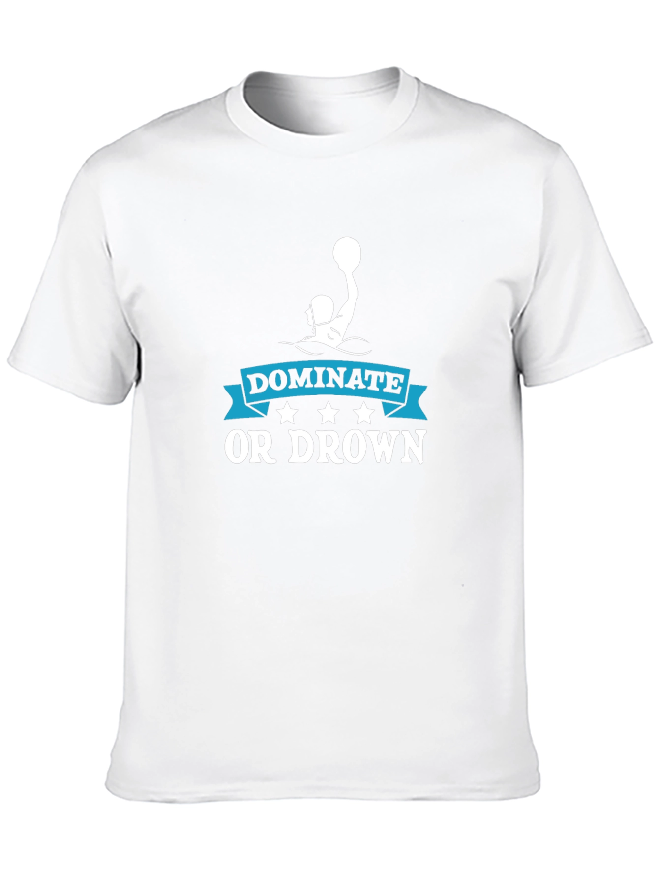 Dominate or Drown Water Polo Graphic T-Shirt