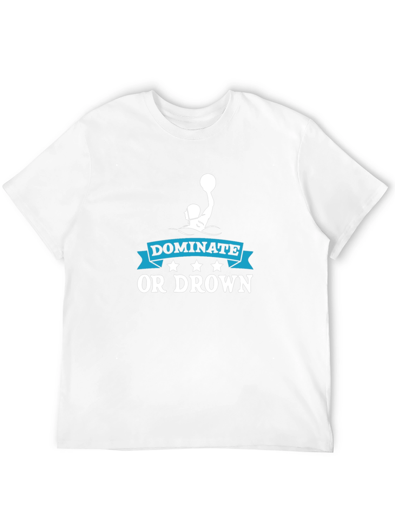 Dominate or Drown Water Polo Graphic T-Shirt