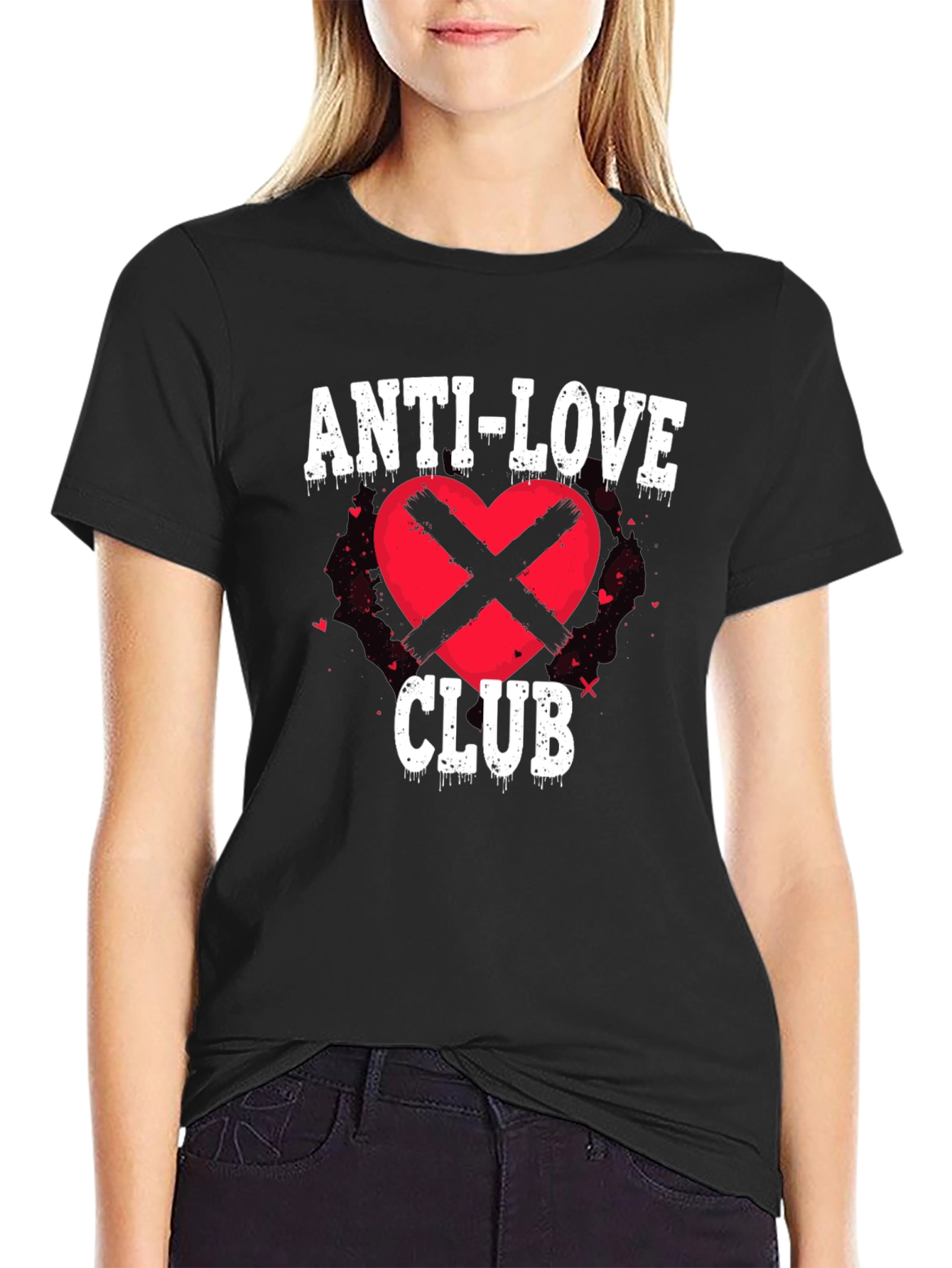 Anti-Love Club Graphic T-Shirt