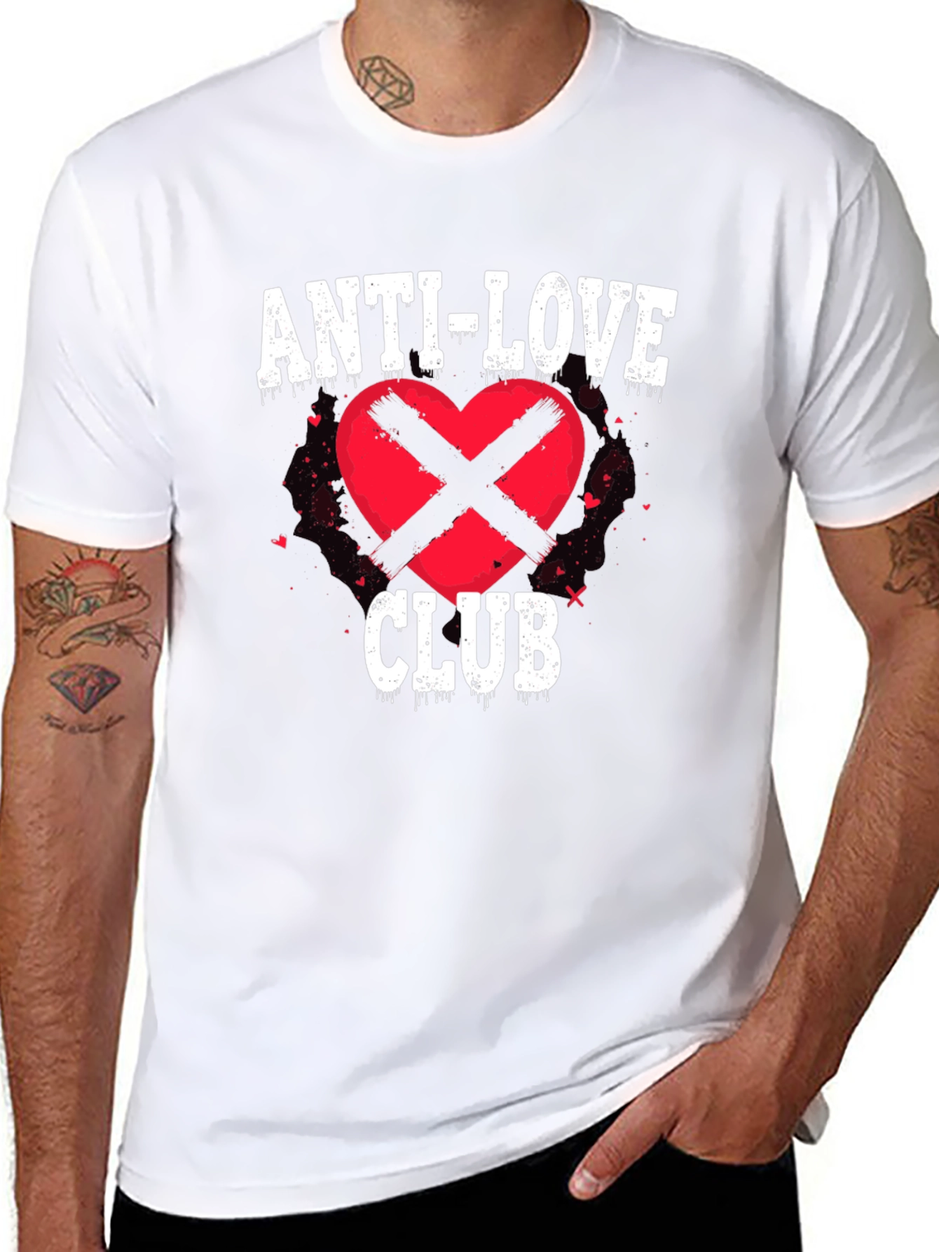 Anti-Love Club Graphic T-Shirt