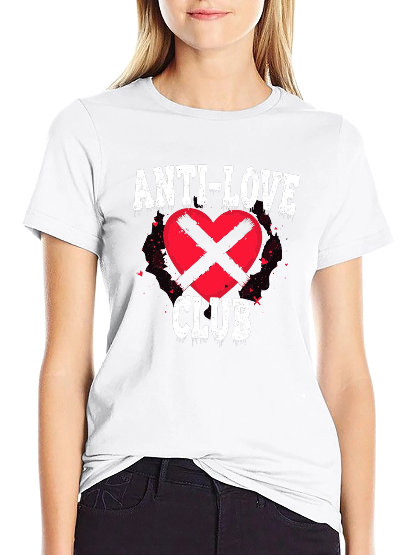 Anti-Love Club Graphic T-Shirt