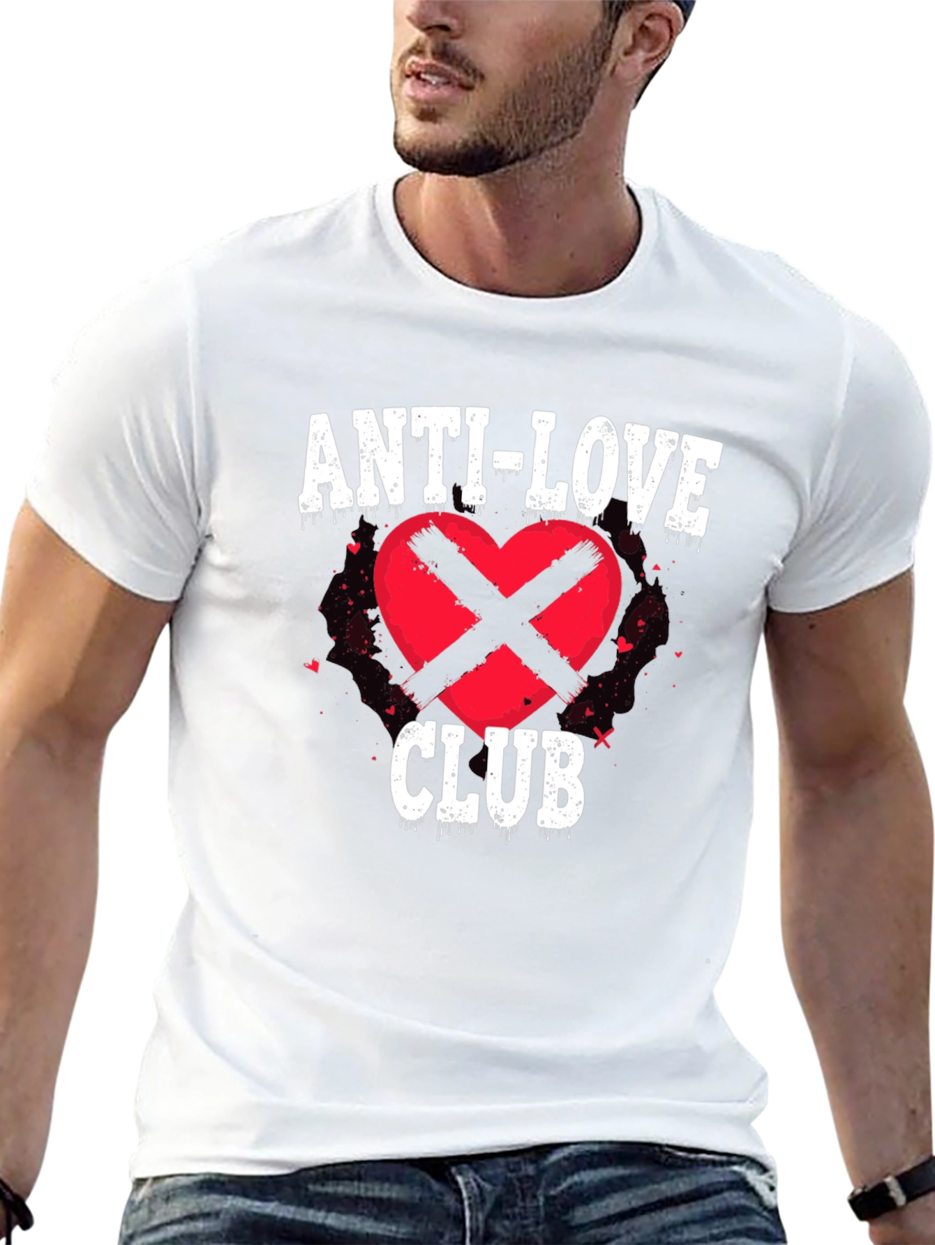 Anti-Love Club Graphic T-Shirt