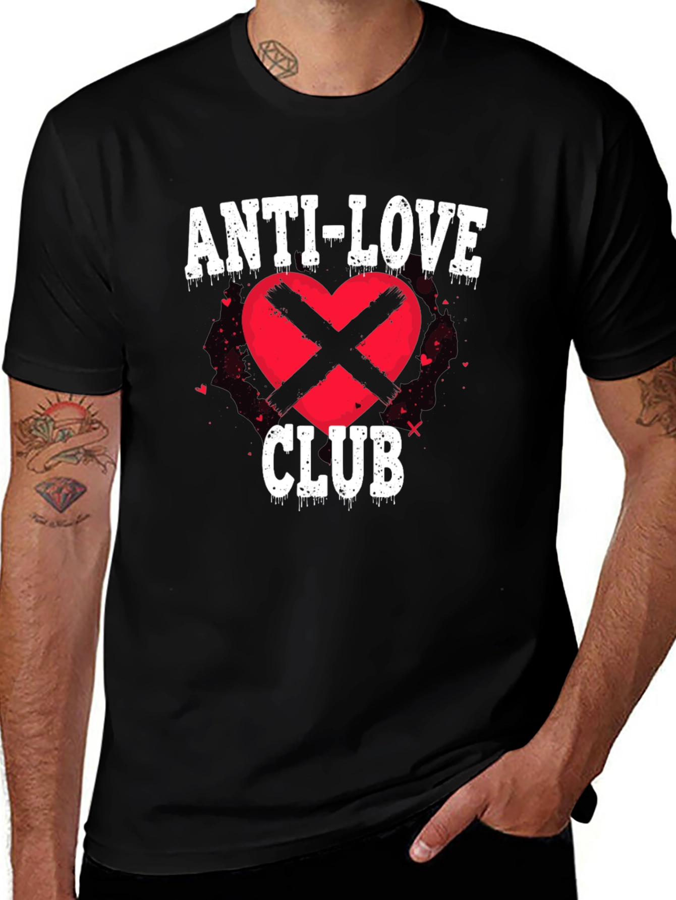 Anti-Love Club Graphic T-Shirt