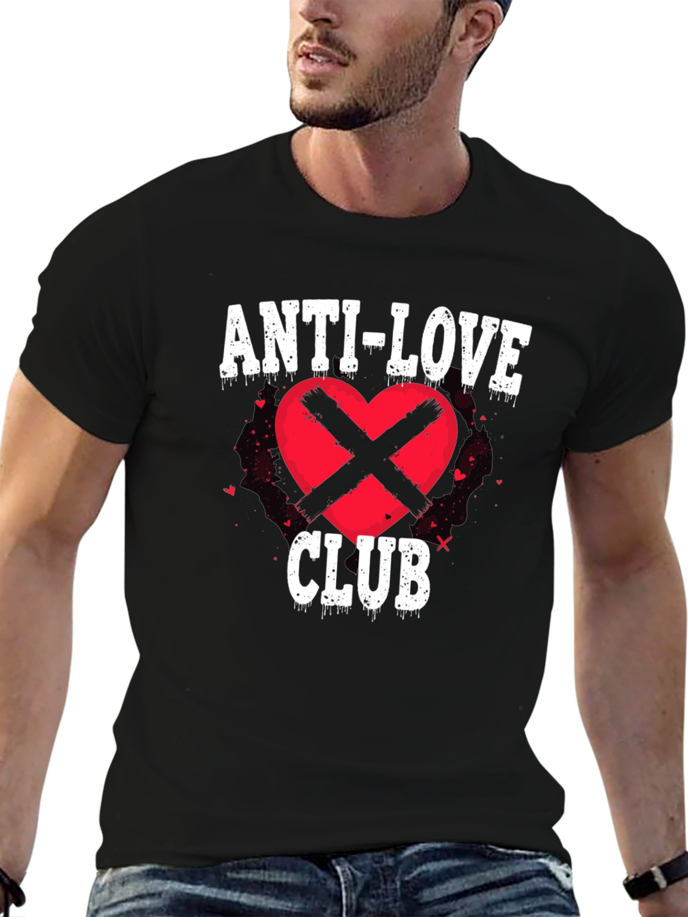 Anti-Love Club Graphic T-Shirt