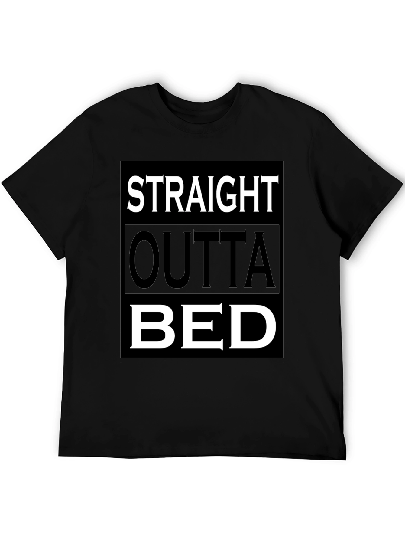 Straight Outta Bed Graphic T-Shirt