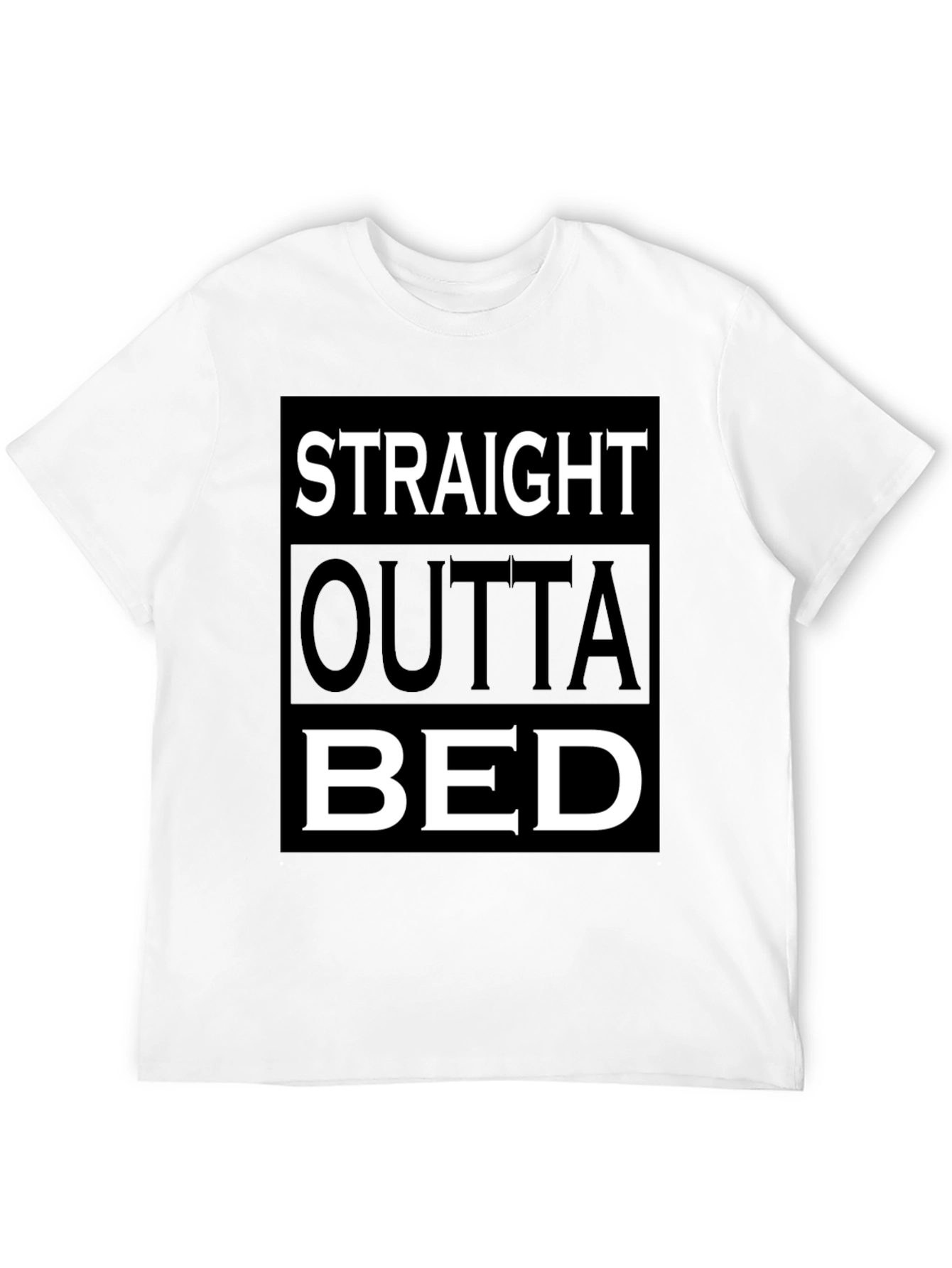 Straight Outta Bed Graphic T-Shirt