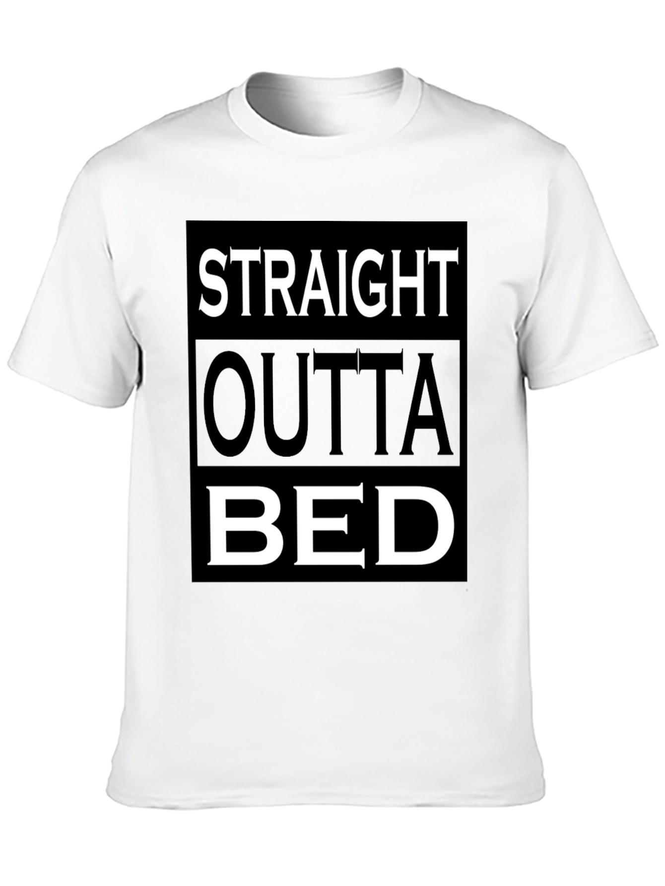 Straight Outta Bed Graphic T-Shirt