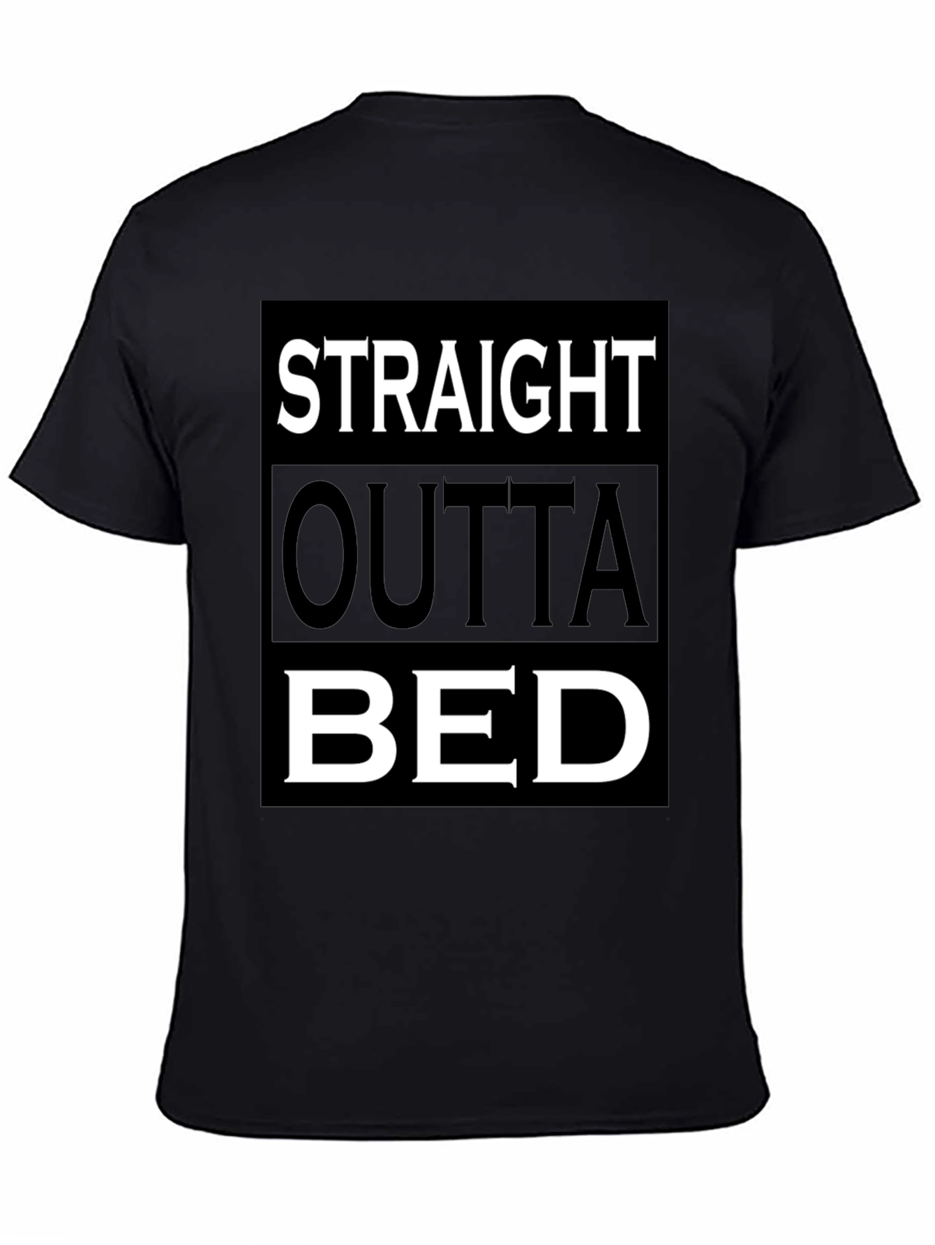 Straight Outta Bed Graphic T-Shirt