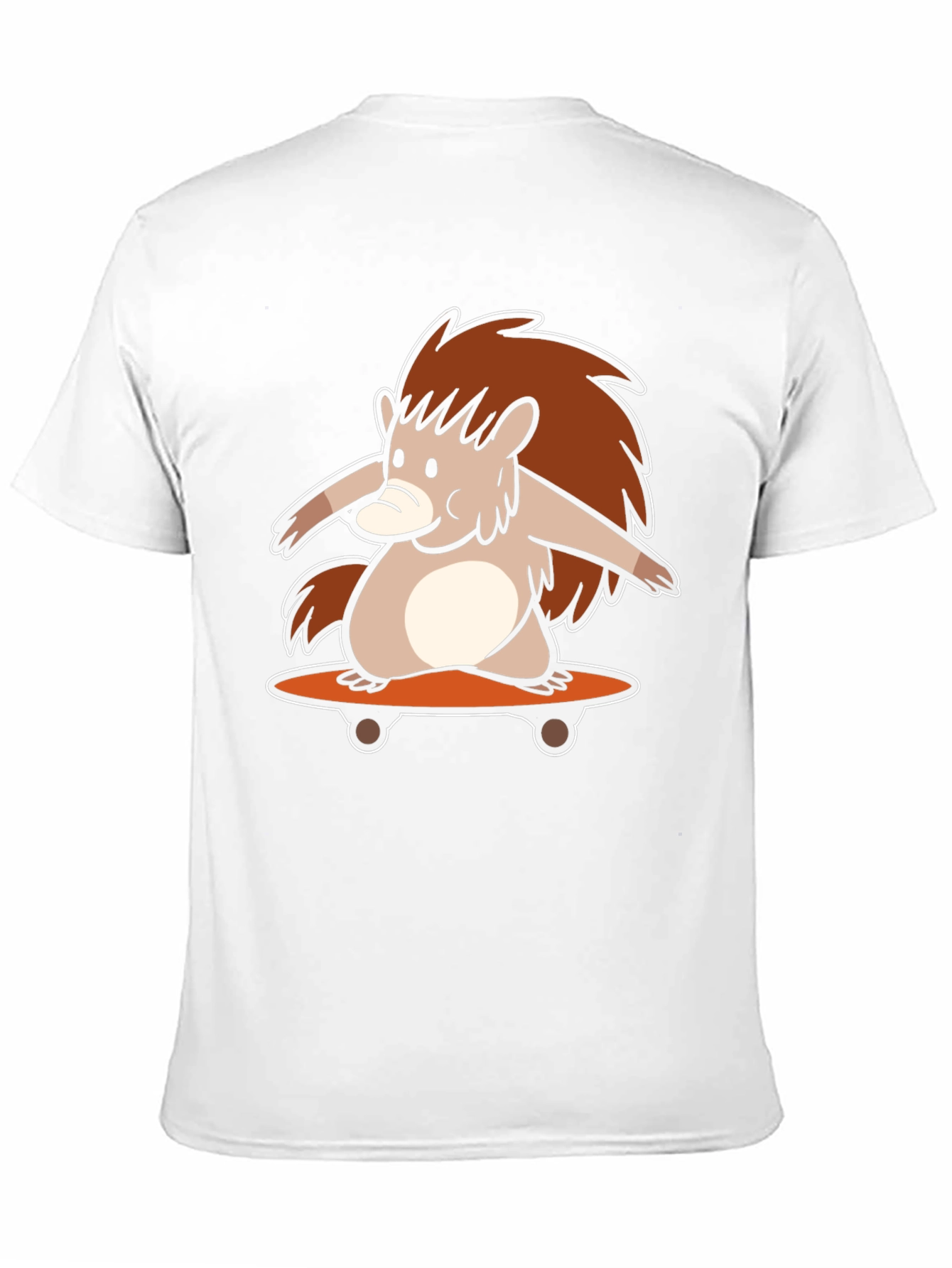 Skateboarding Hedgehog Graphic Tee