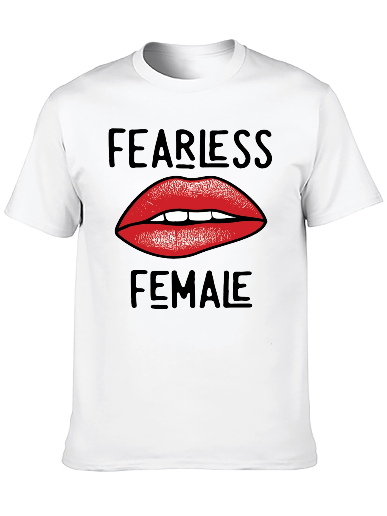 Fearless Female Graphic Tee - Black