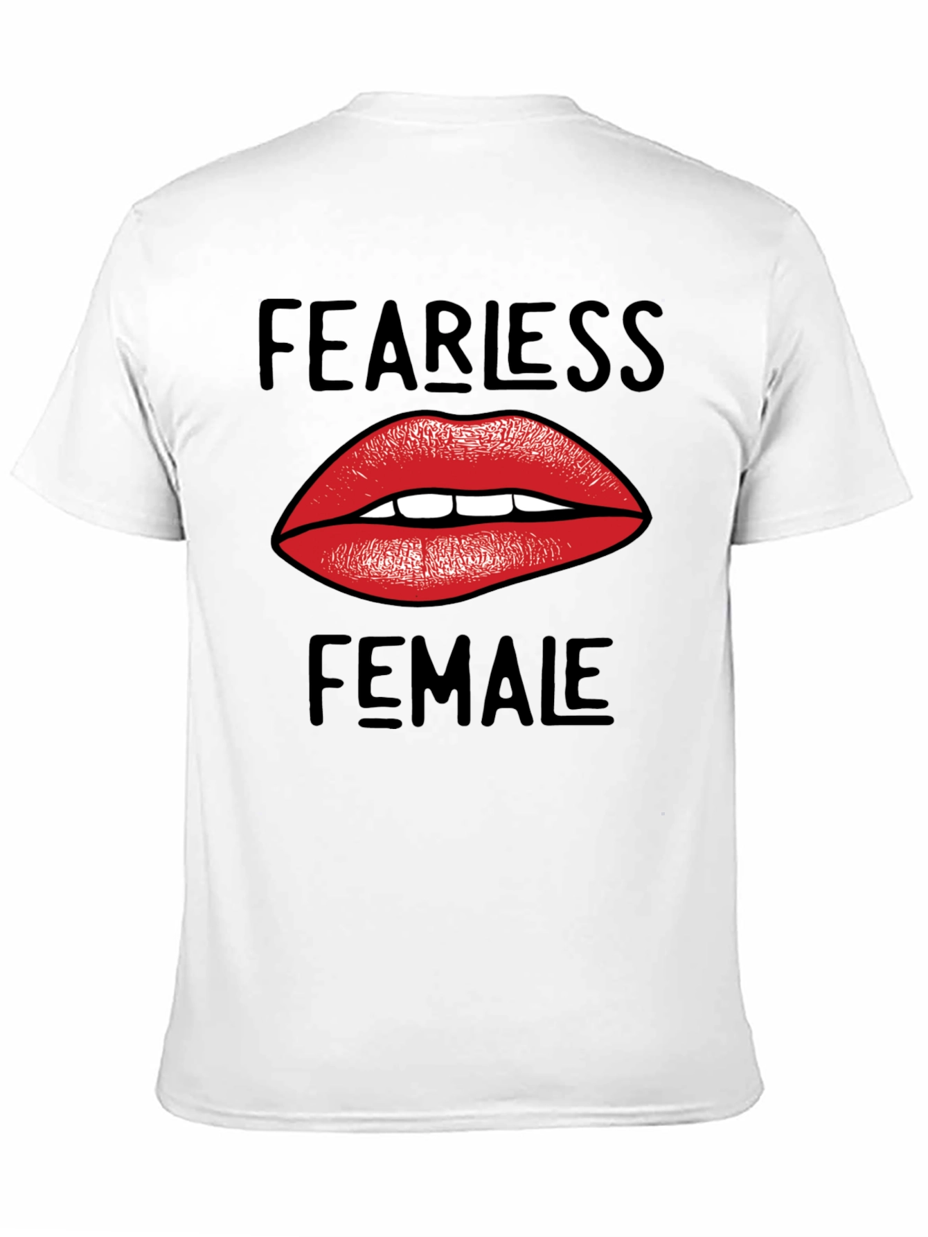 Fearless Female Graphic Tee - Black