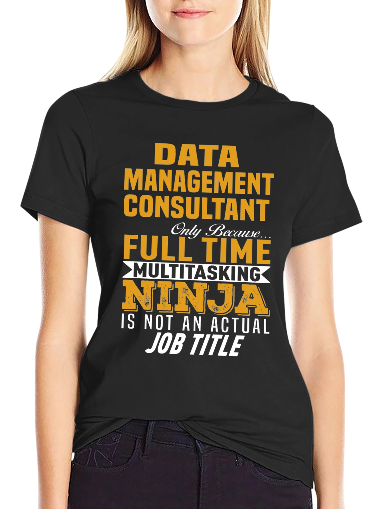 Data Management Consultant Ninja T-Shirt