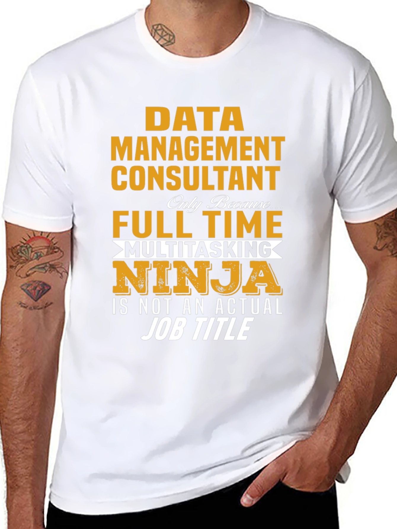 Data Management Consultant Ninja T-Shirt