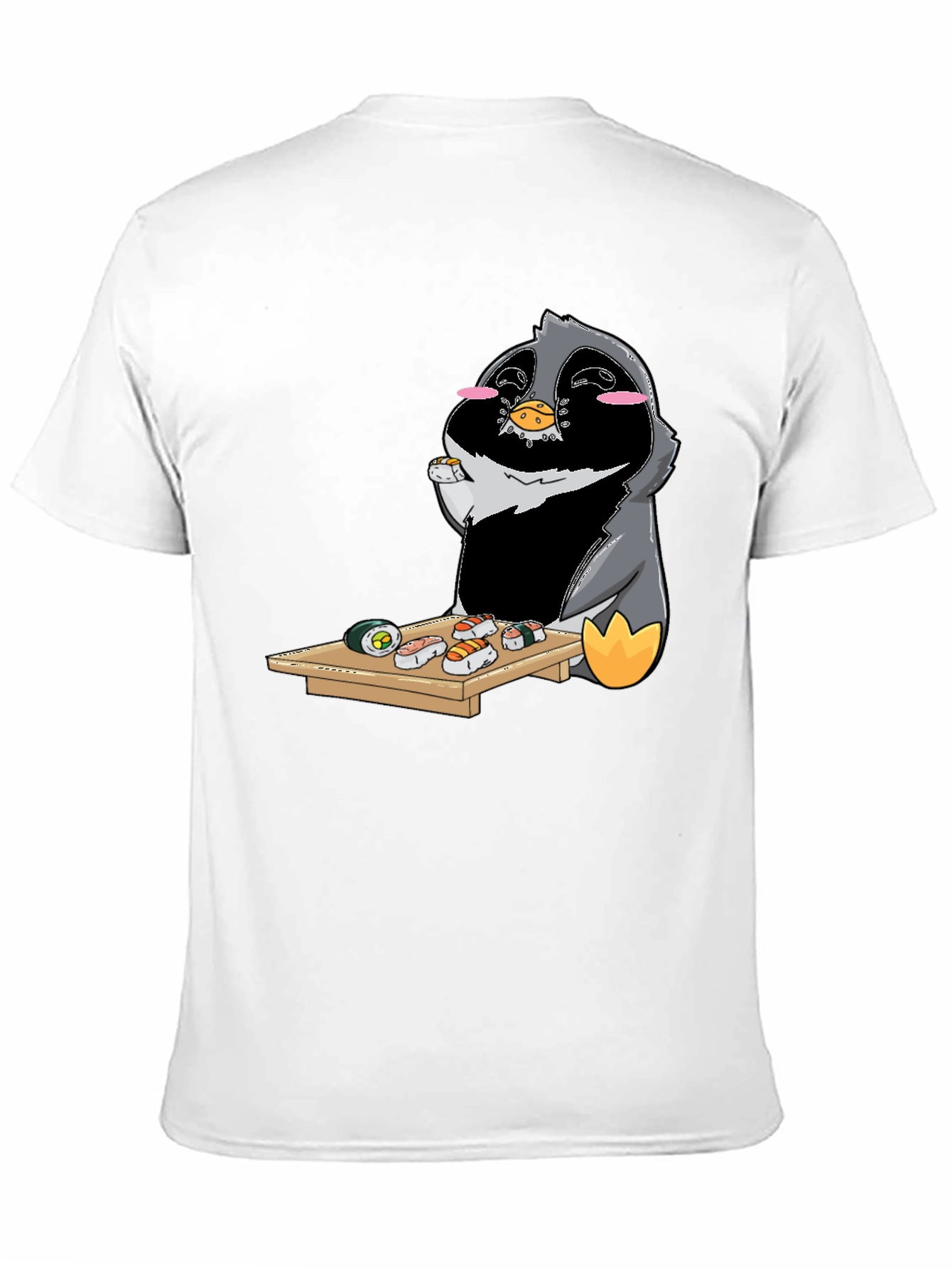 Sushi Penguin Graphic Tee