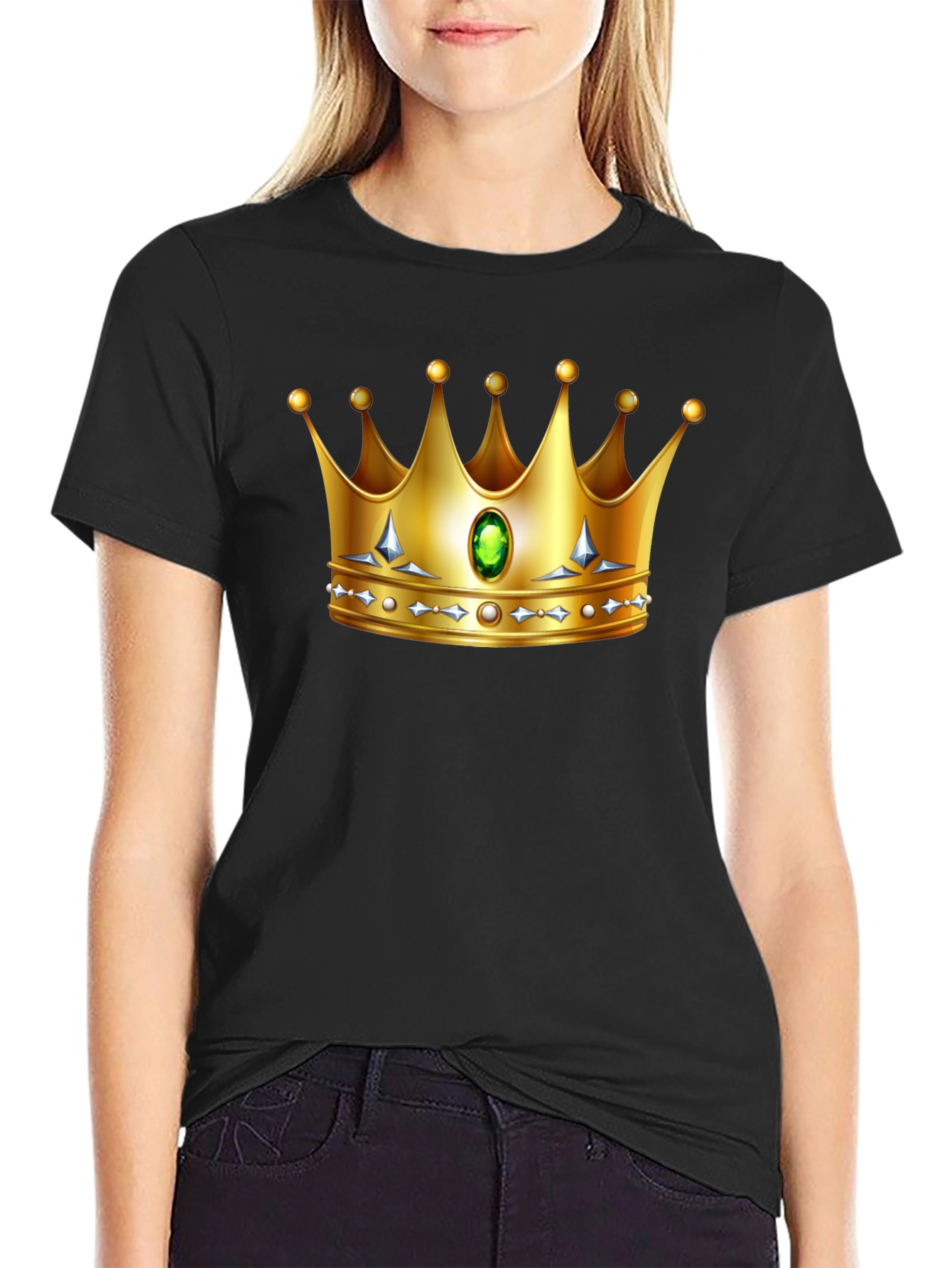 Golden Crown Graphic Tee - King/Queen Style