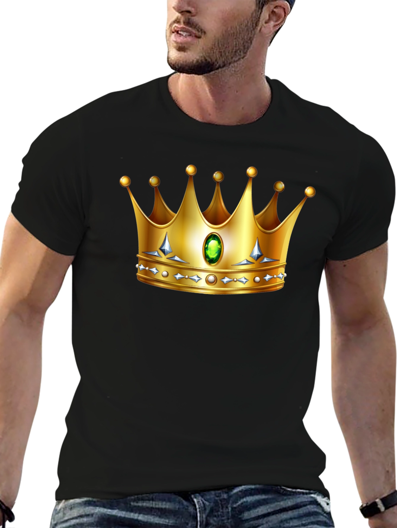 Golden Crown Graphic Tee - King/Queen Style